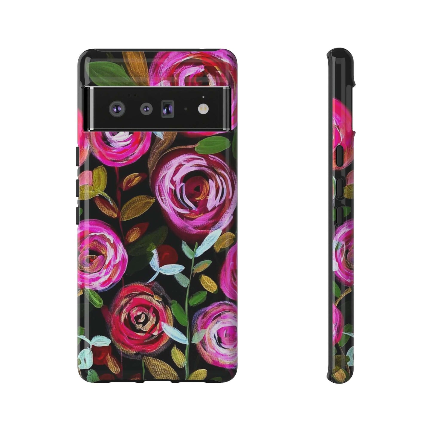 Midnight Blossoms Tough Phone Case