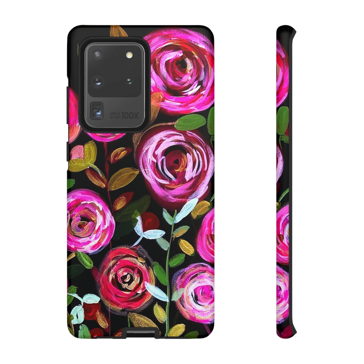 Midnight Blossoms Tough Phone Case