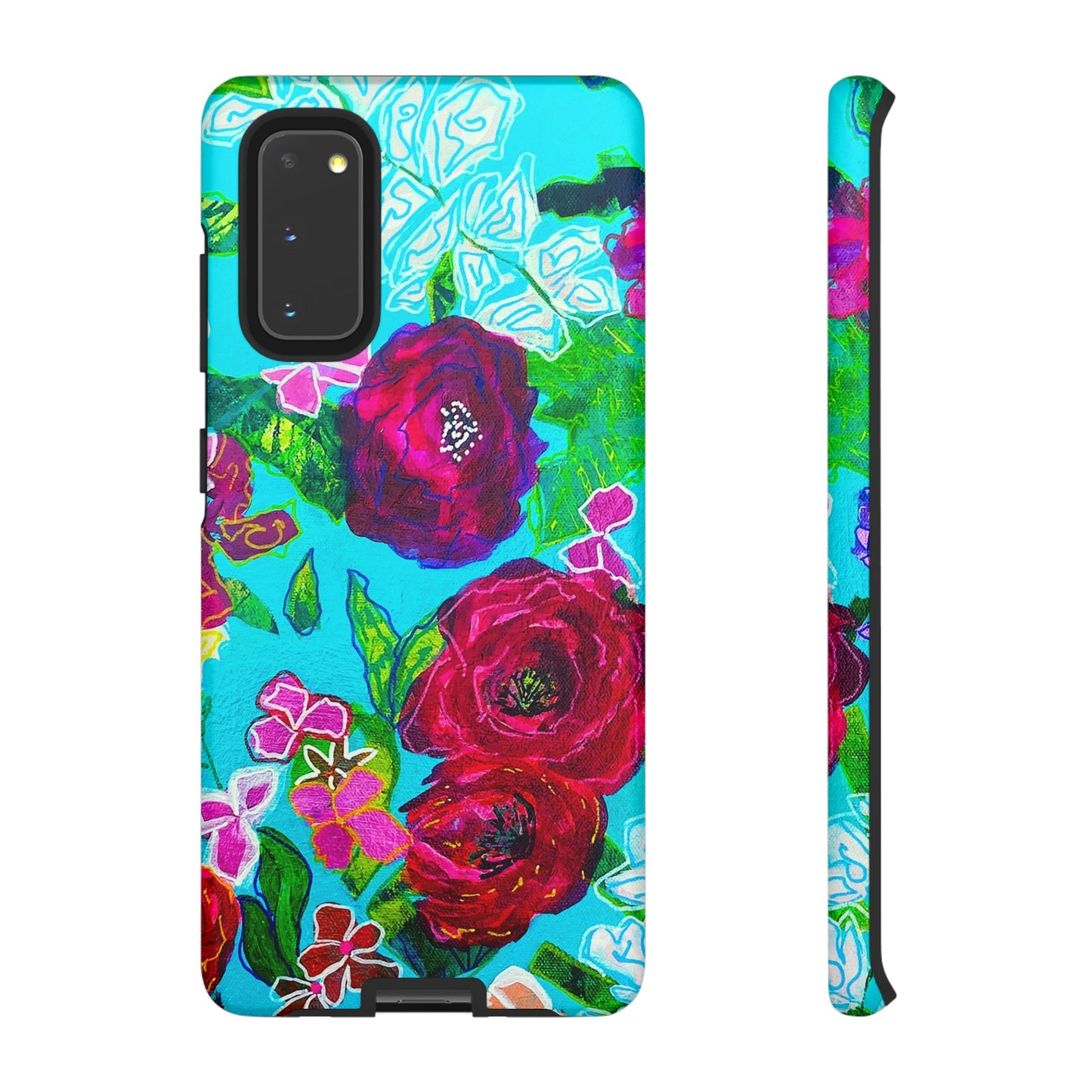 Bora Bora Flora Tough Phone Case