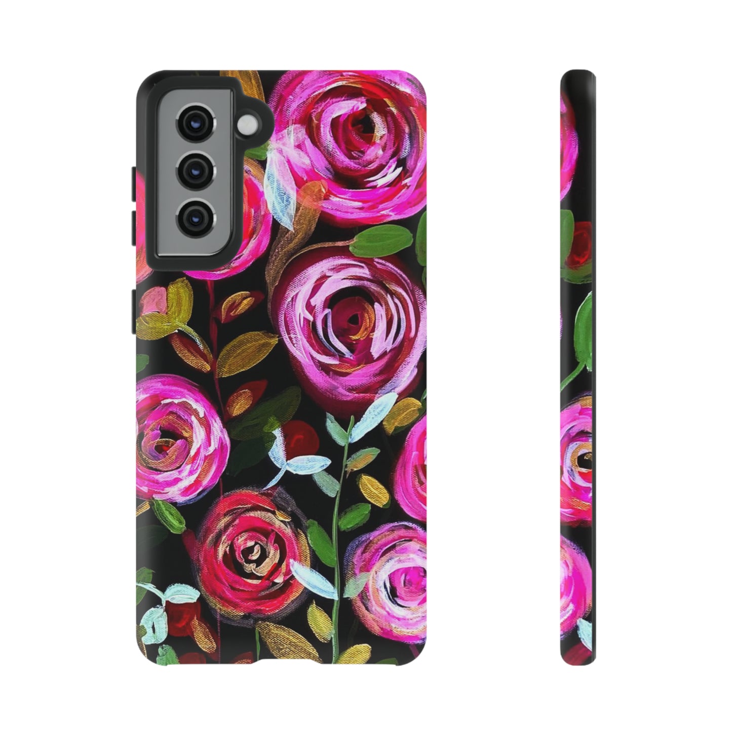 Midnight Blossoms Tough Phone Case