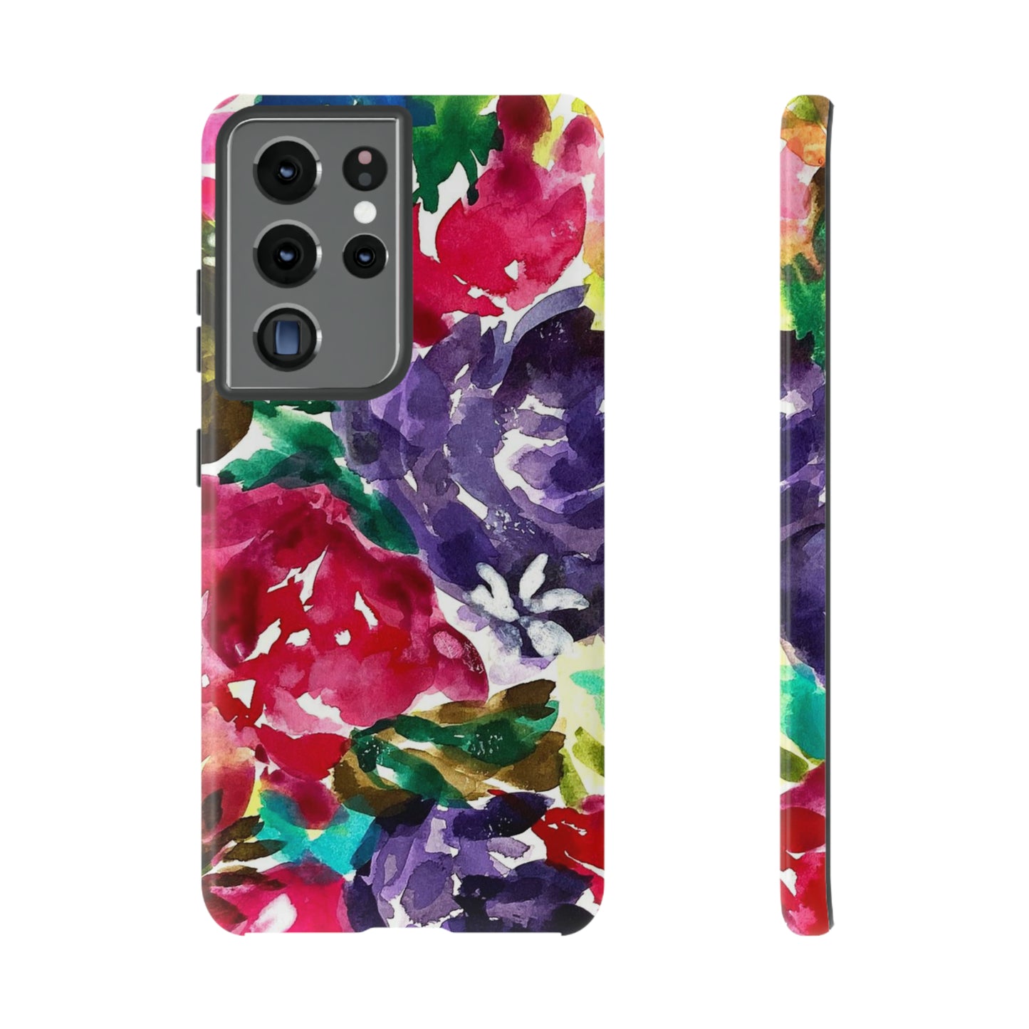 Floral Fusion Tough Phone Case