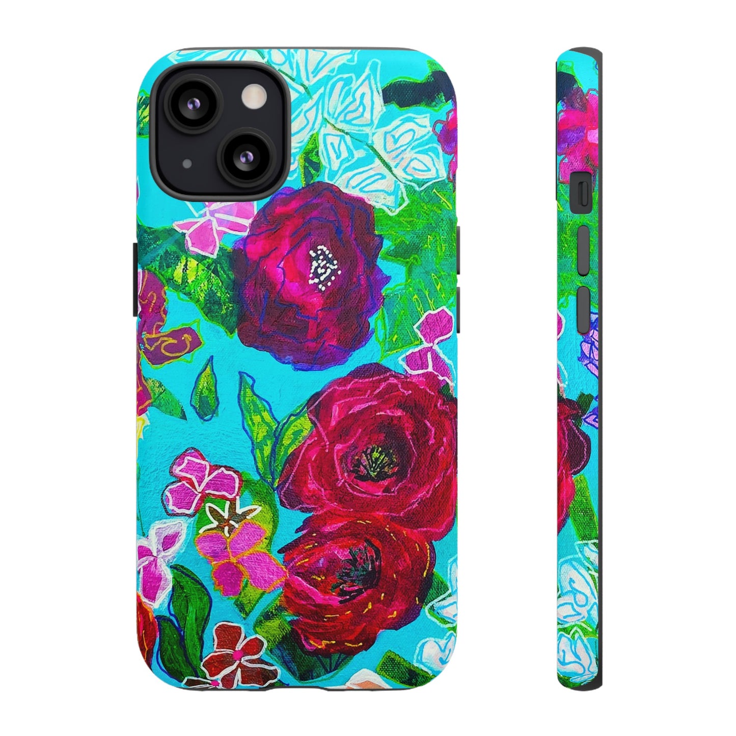 Bora Bora Flora Tough Phone Case