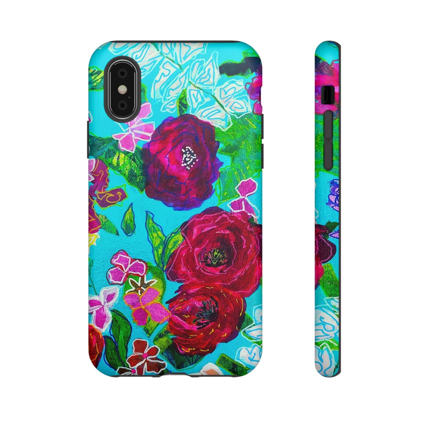 Bora Bora Flora Tough Phone Case