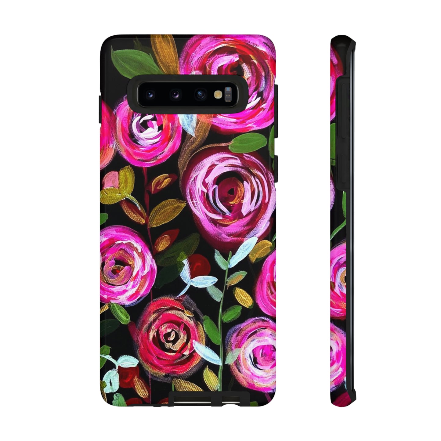 Midnight Blossoms Tough Phone Case