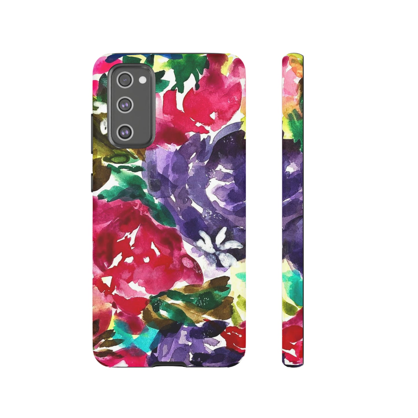 Floral Fusion Tough Phone Case