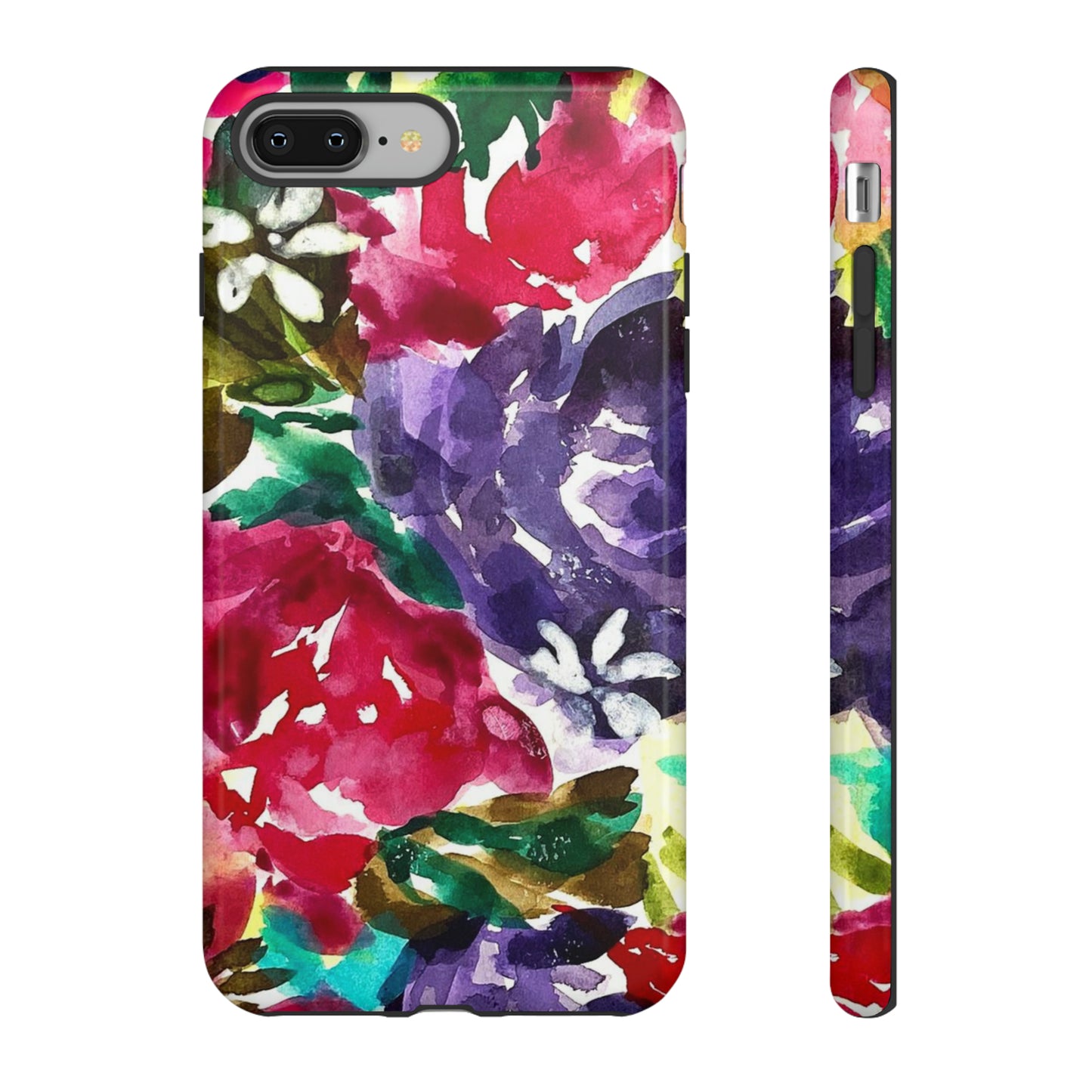 Floral Fusion Tough Phone Case