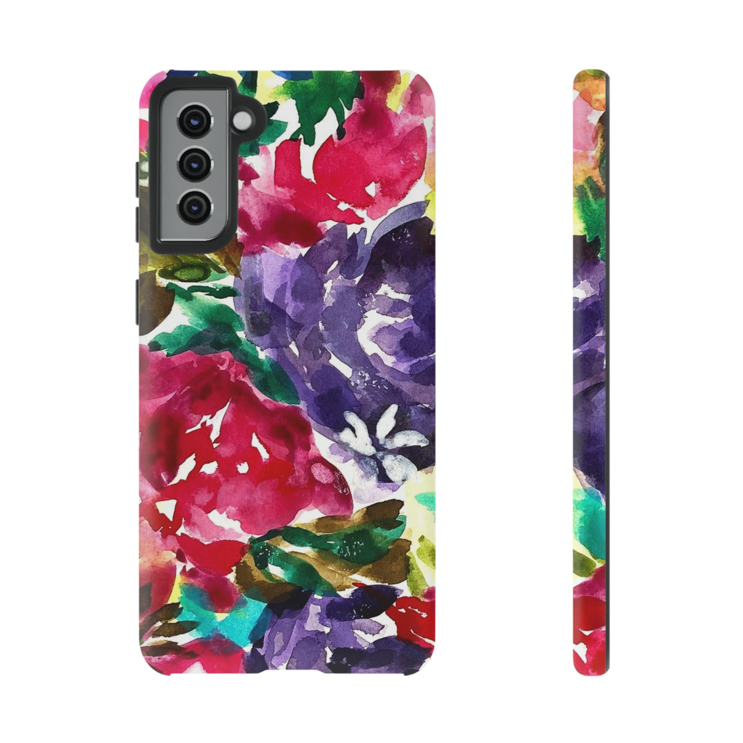 Floral Fusion Tough Phone Case