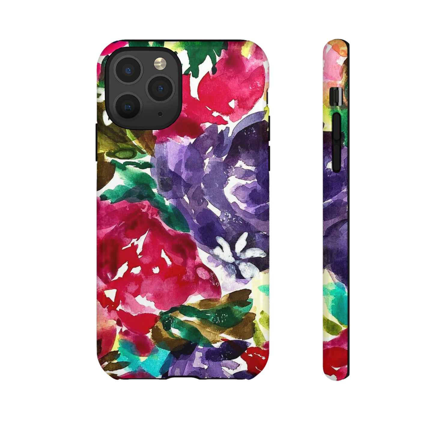 Floral Fusion Tough Phone Case