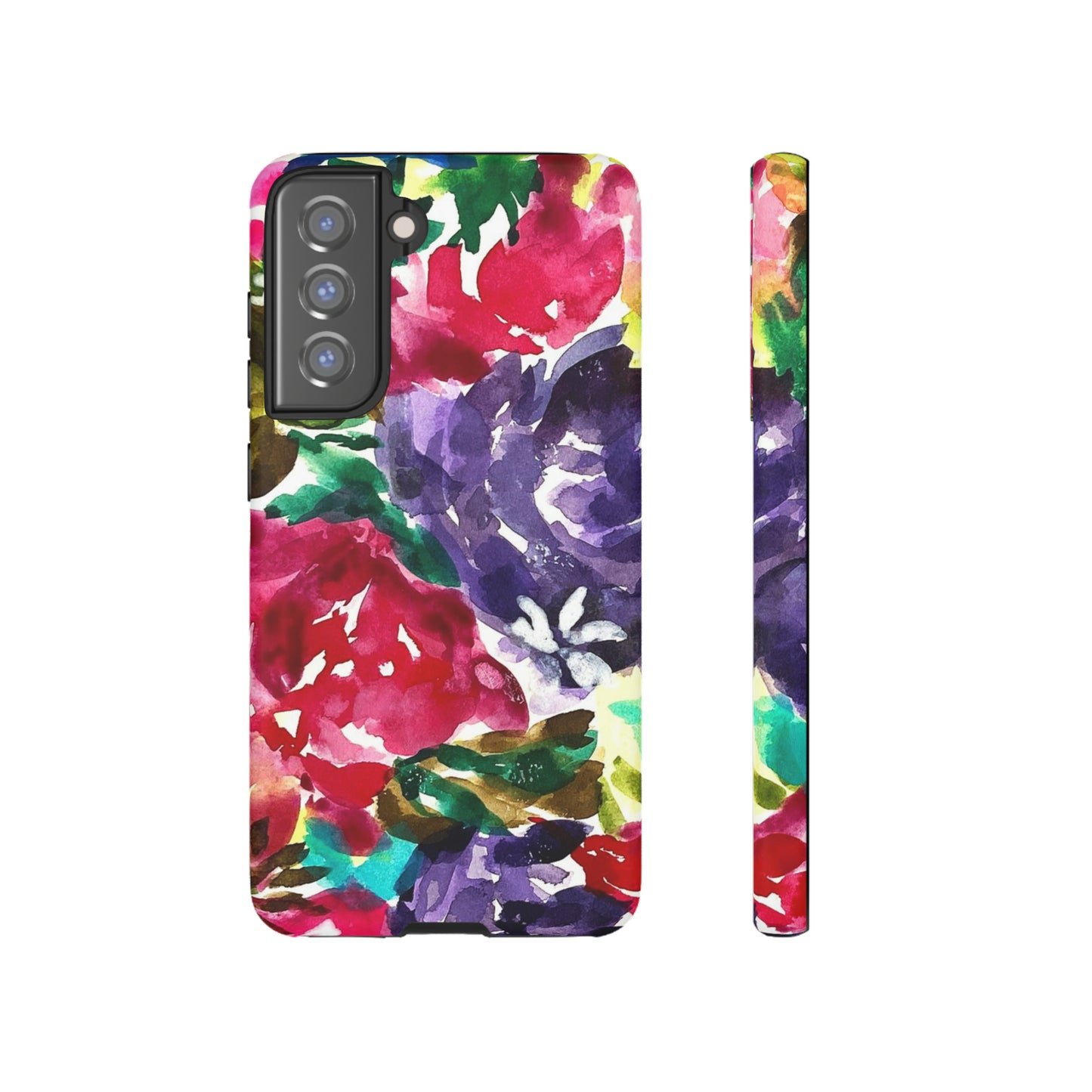 Floral Fusion Tough Phone Case