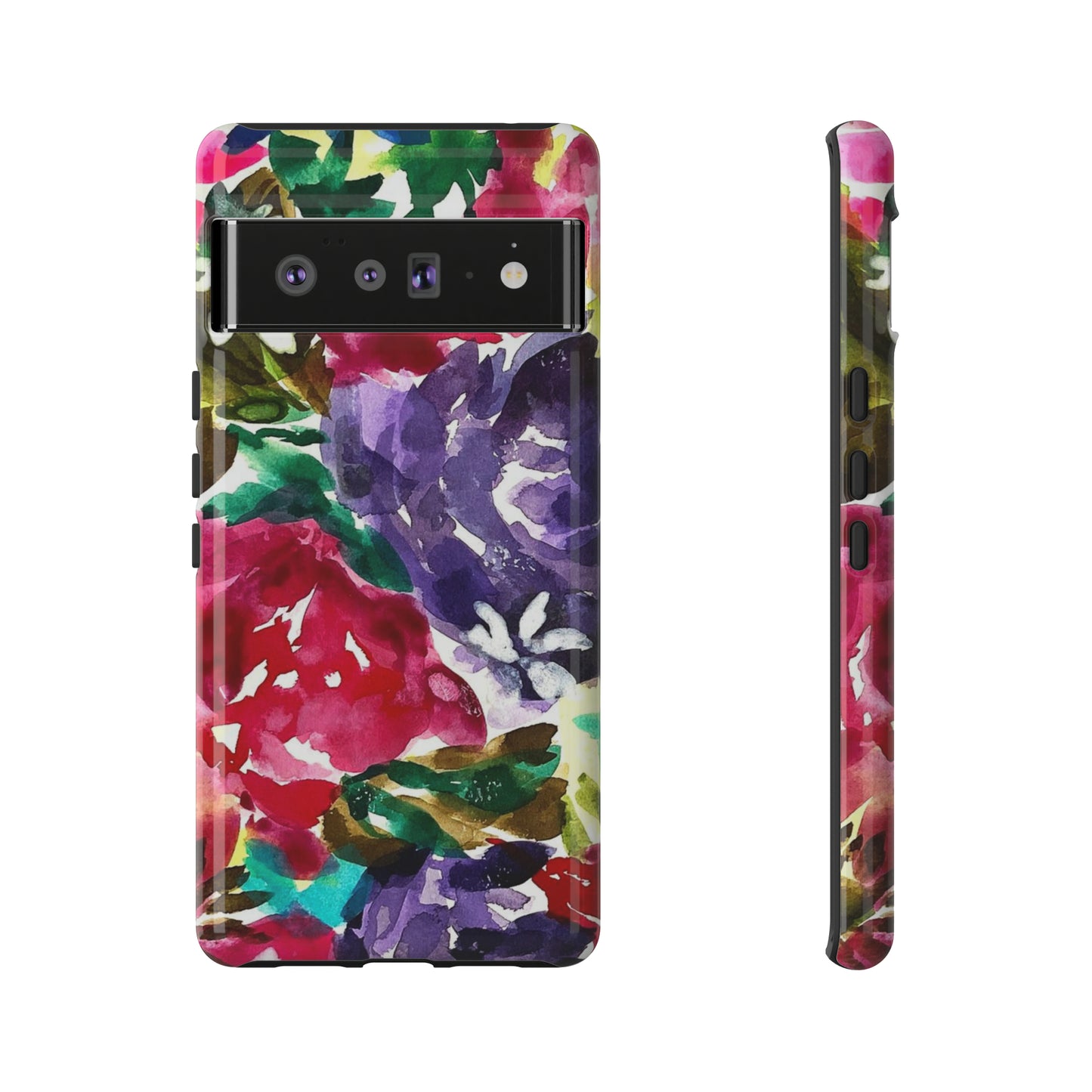 Floral Fusion Tough Phone Case