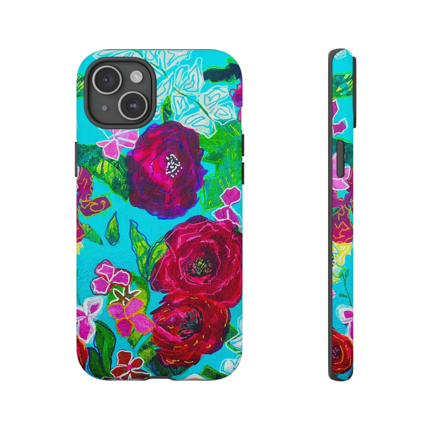 Bora Bora Flora Tough Phone Case