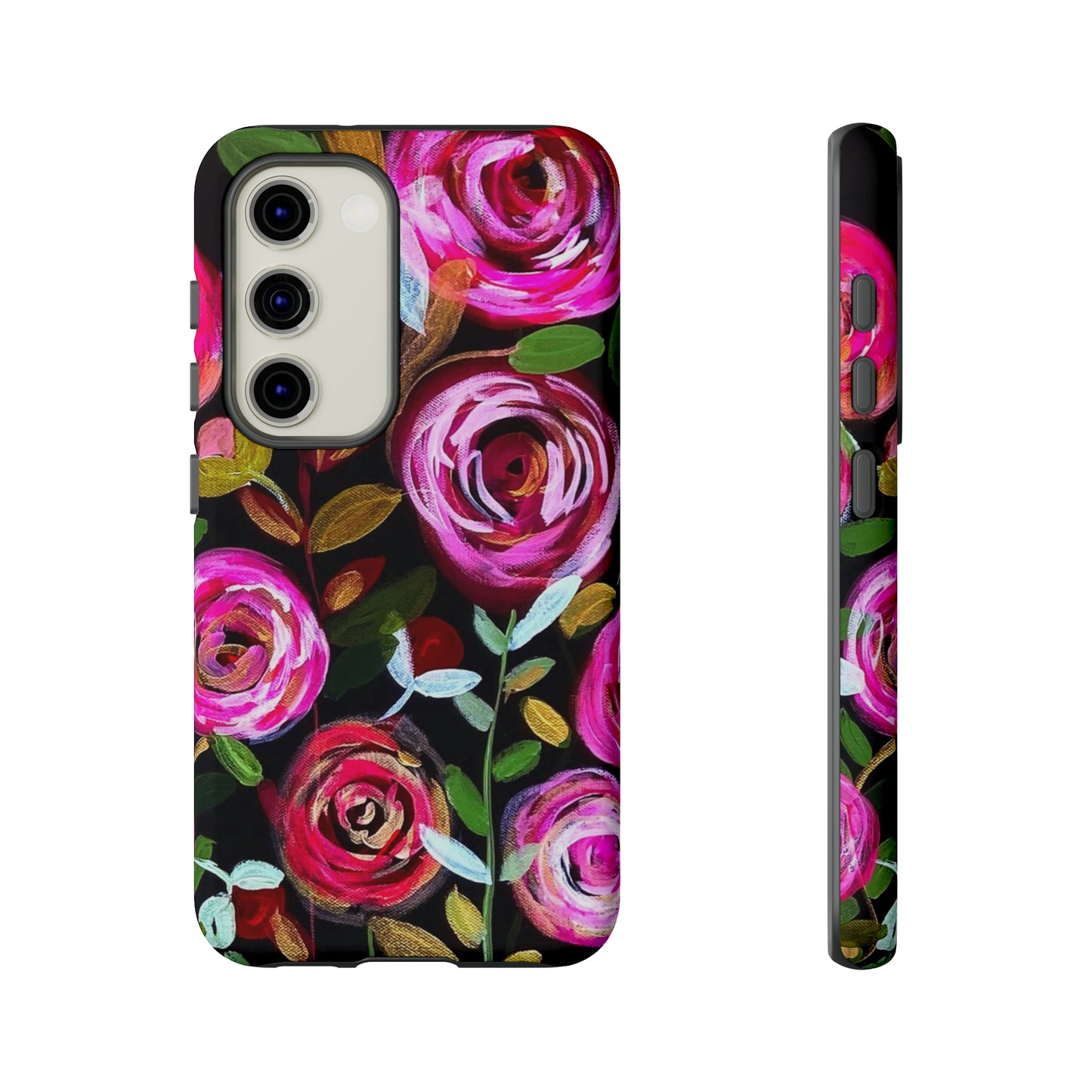 Midnight Blossoms Tough Phone Case