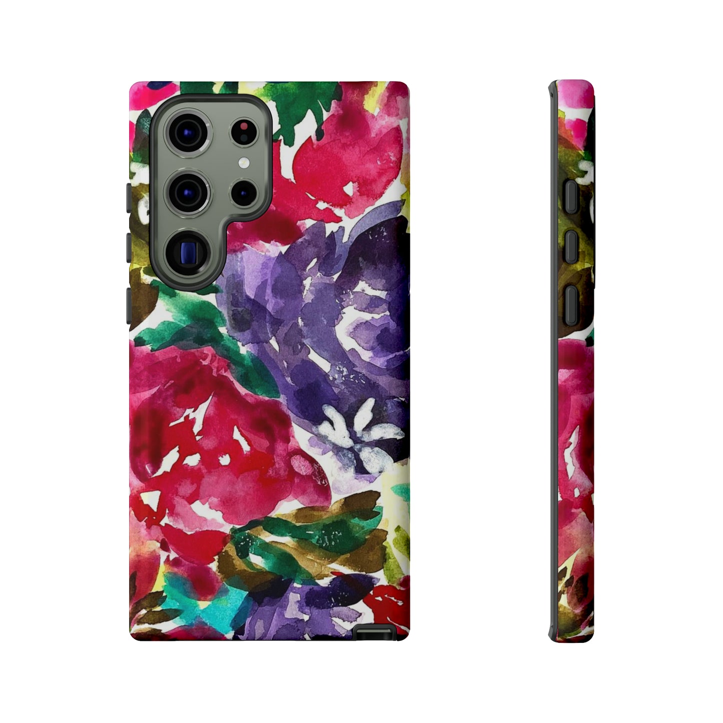 Floral Fusion Tough Phone Case