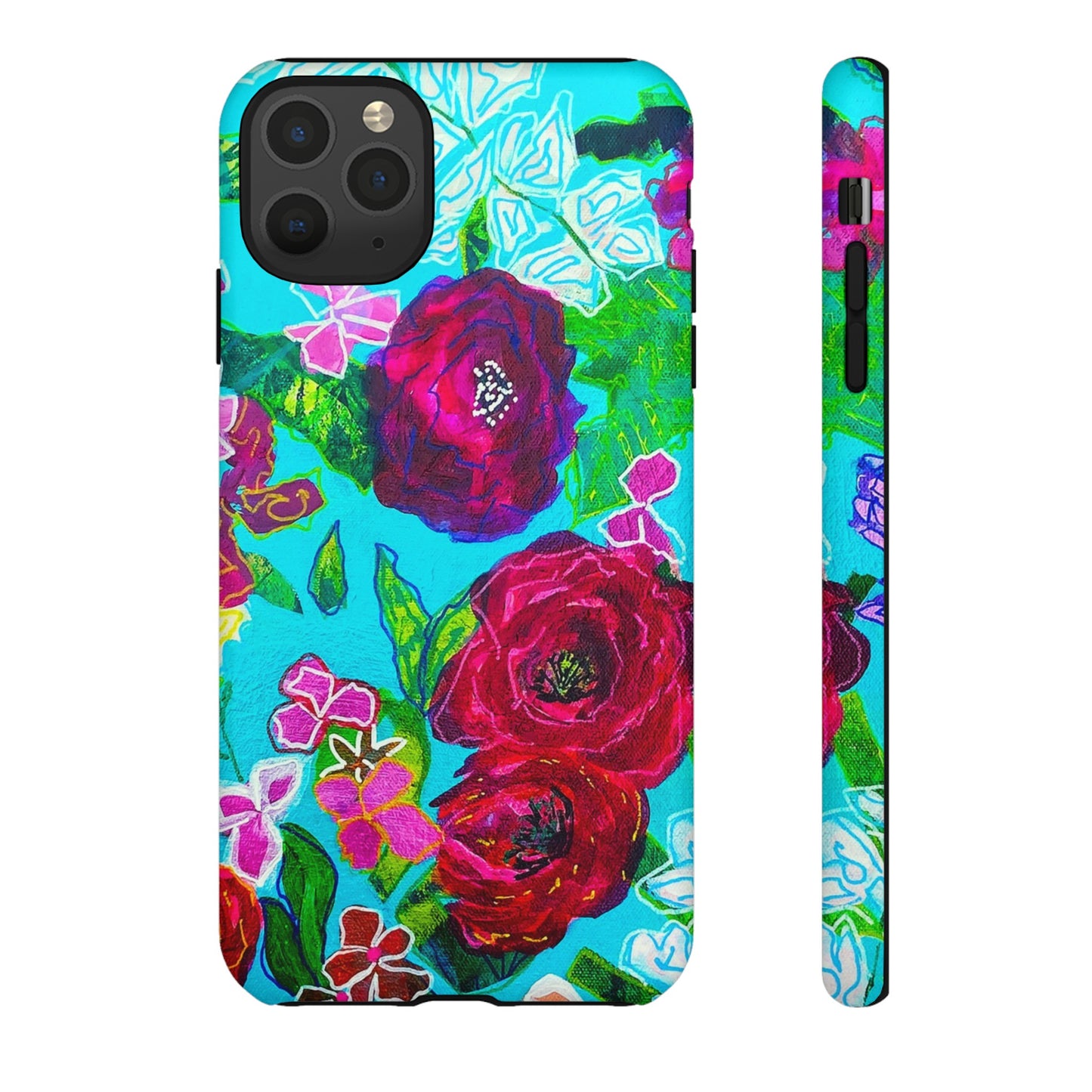 Bora Bora Flora Tough Phone Case