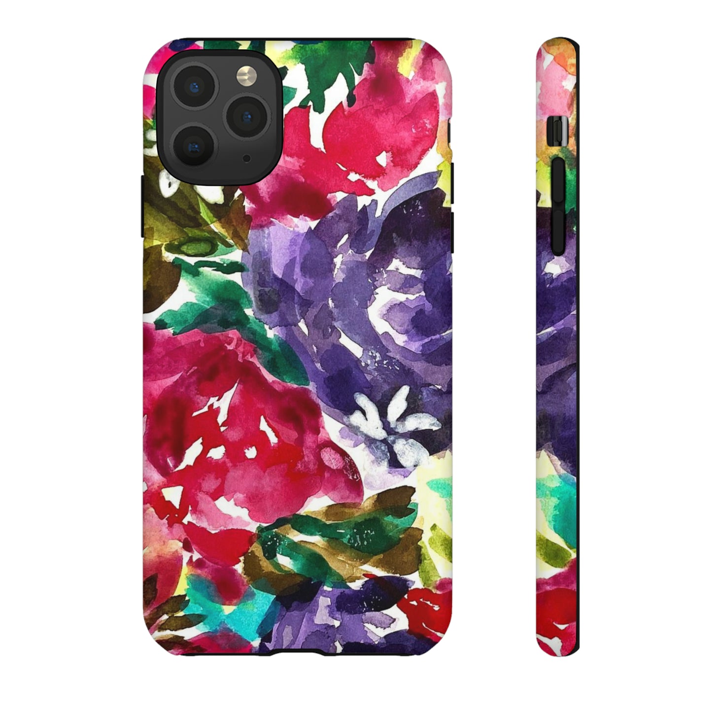 Floral Fusion Tough Phone Case