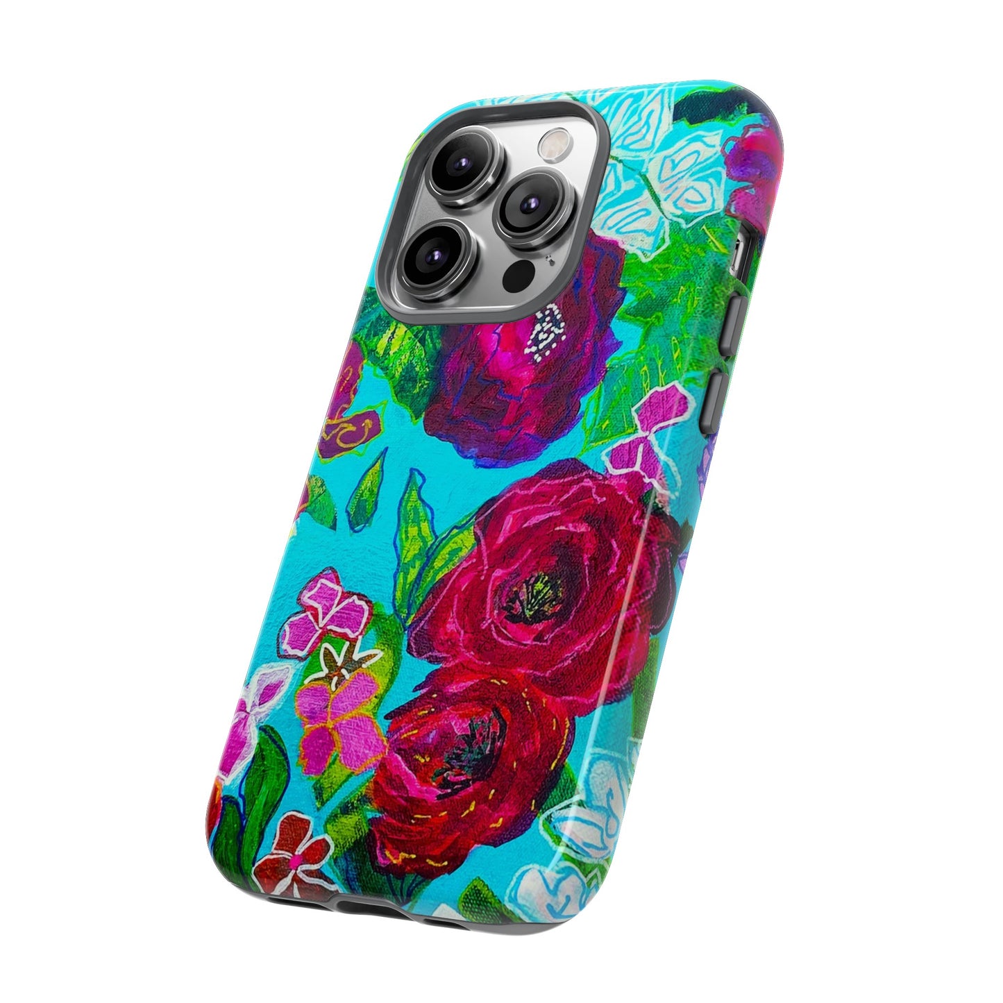 Bora Bora Flora Tough Phone Case