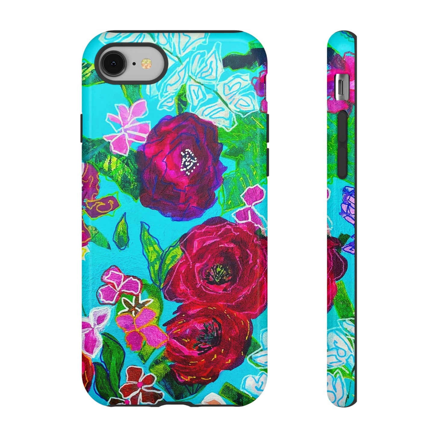 Bora Bora Flora Tough Phone Case