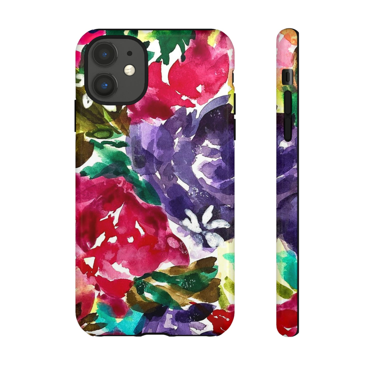 Floral Fusion Tough Phone Case