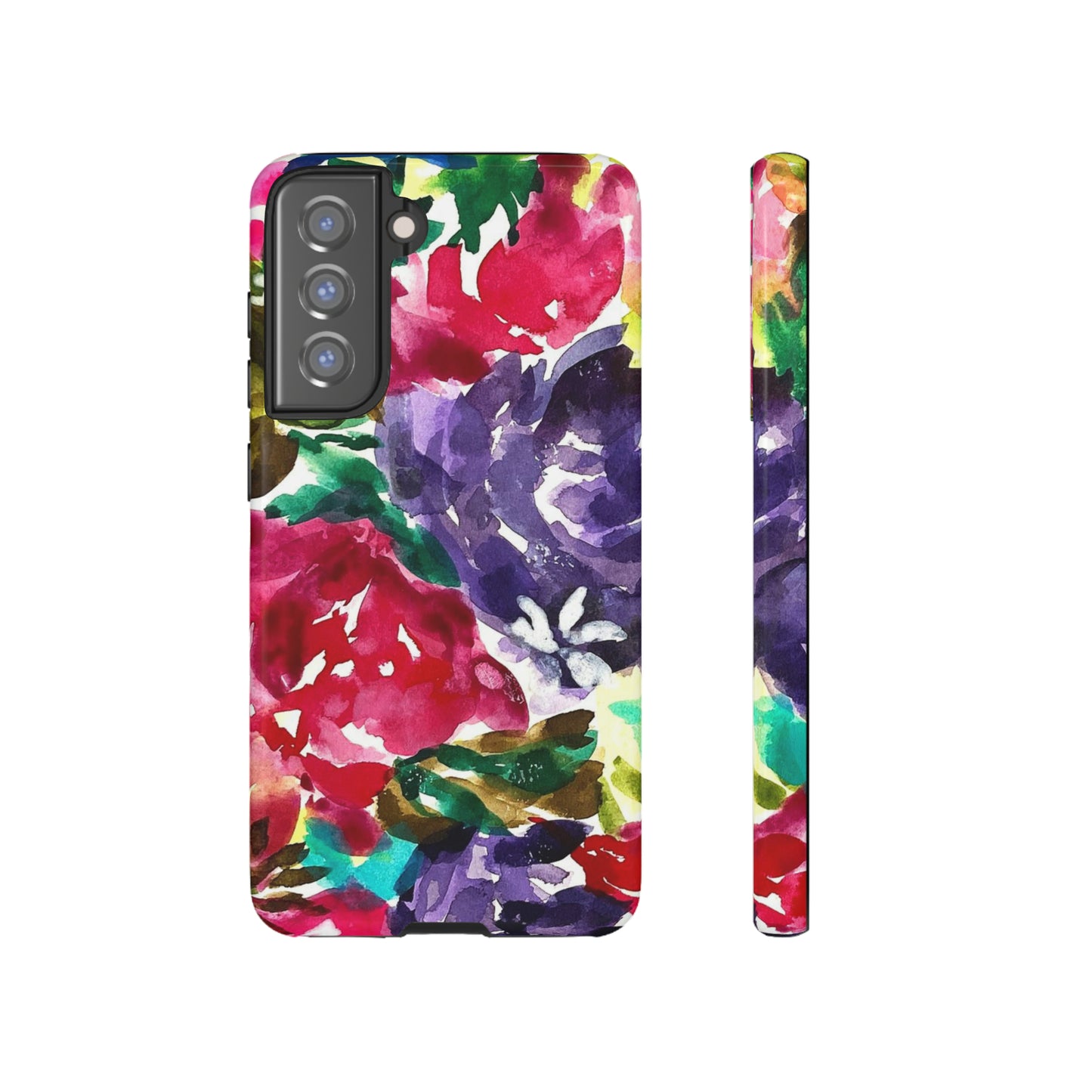 Floral Fusion Tough Phone Case