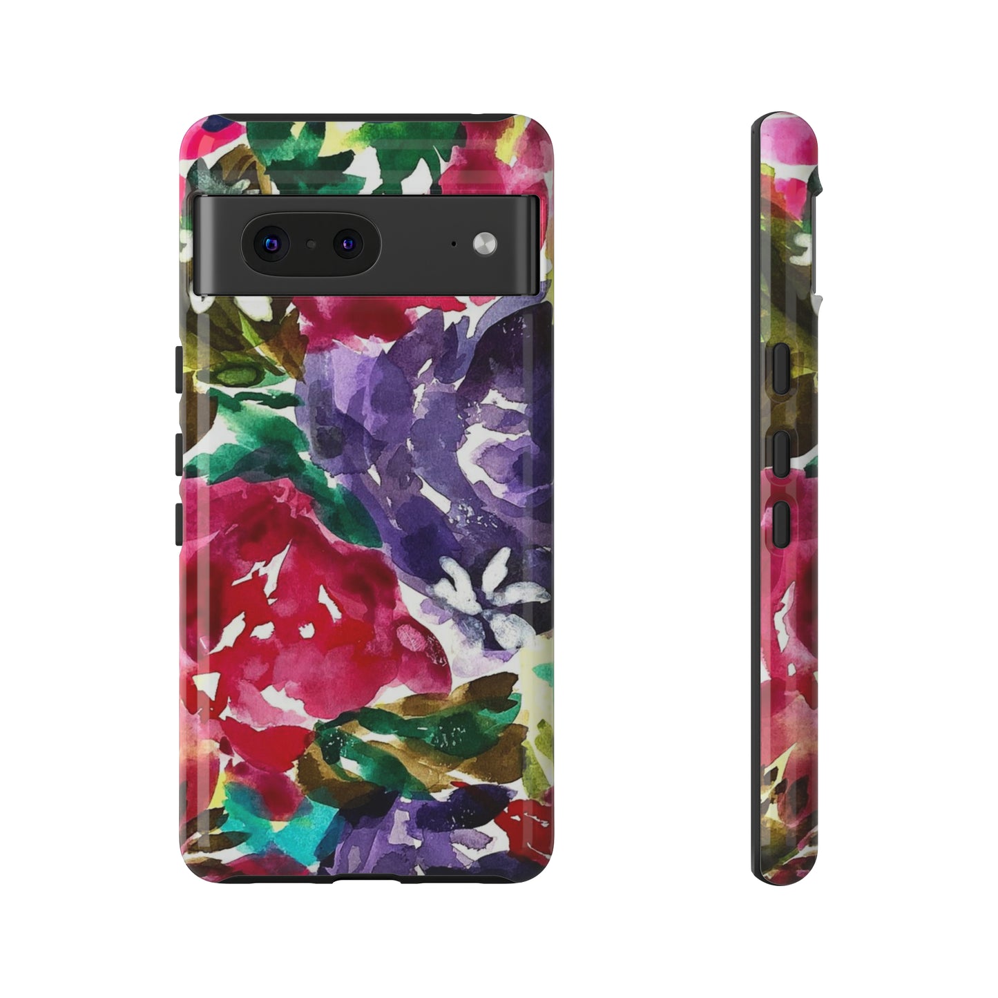 Floral Fusion Tough Phone Case