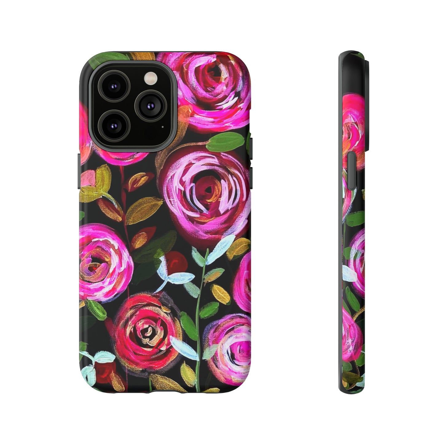 Midnight Blossoms Tough Phone Case