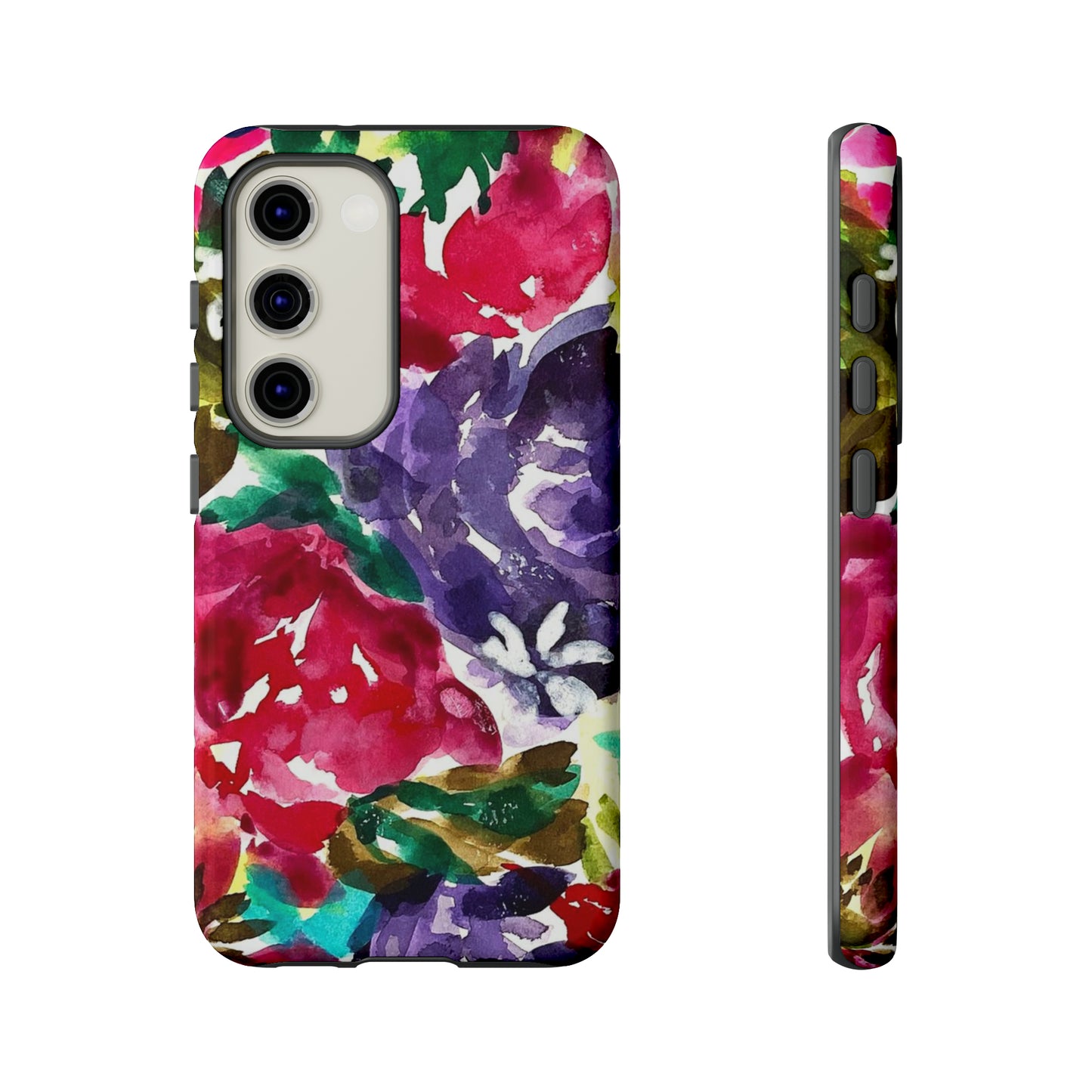 Floral Fusion Tough Phone Case