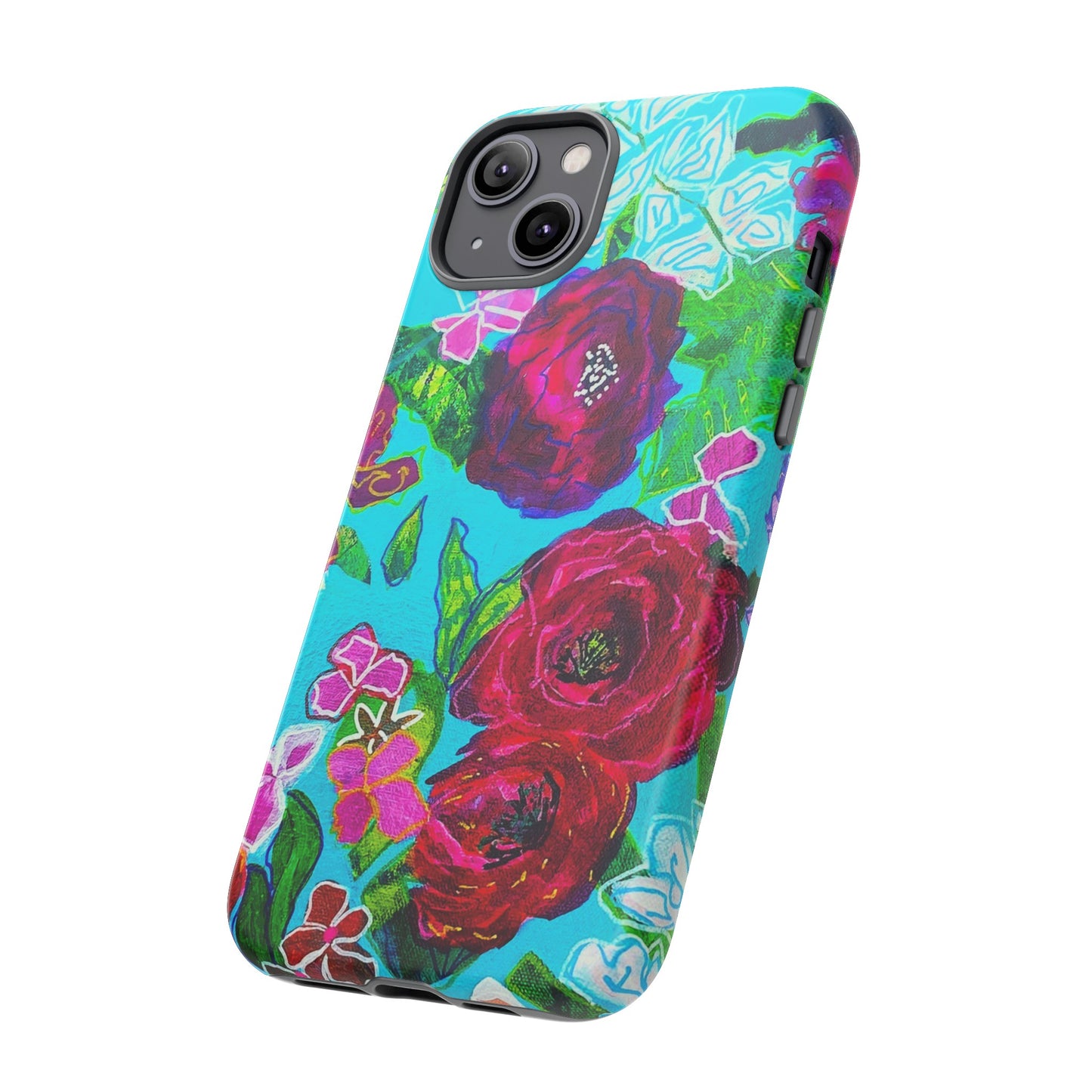 Bora Bora Flora Tough Phone Case