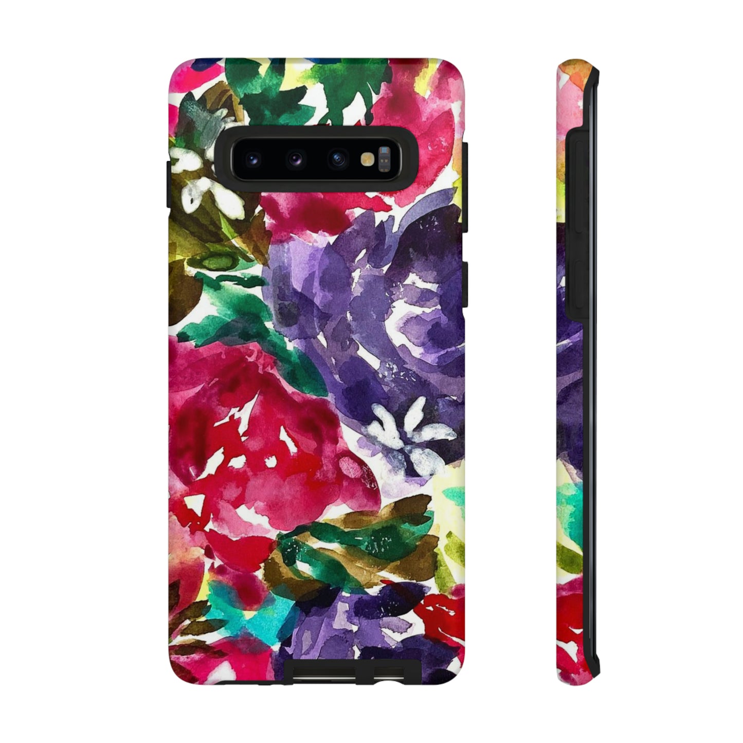 Floral Fusion Tough Phone Case