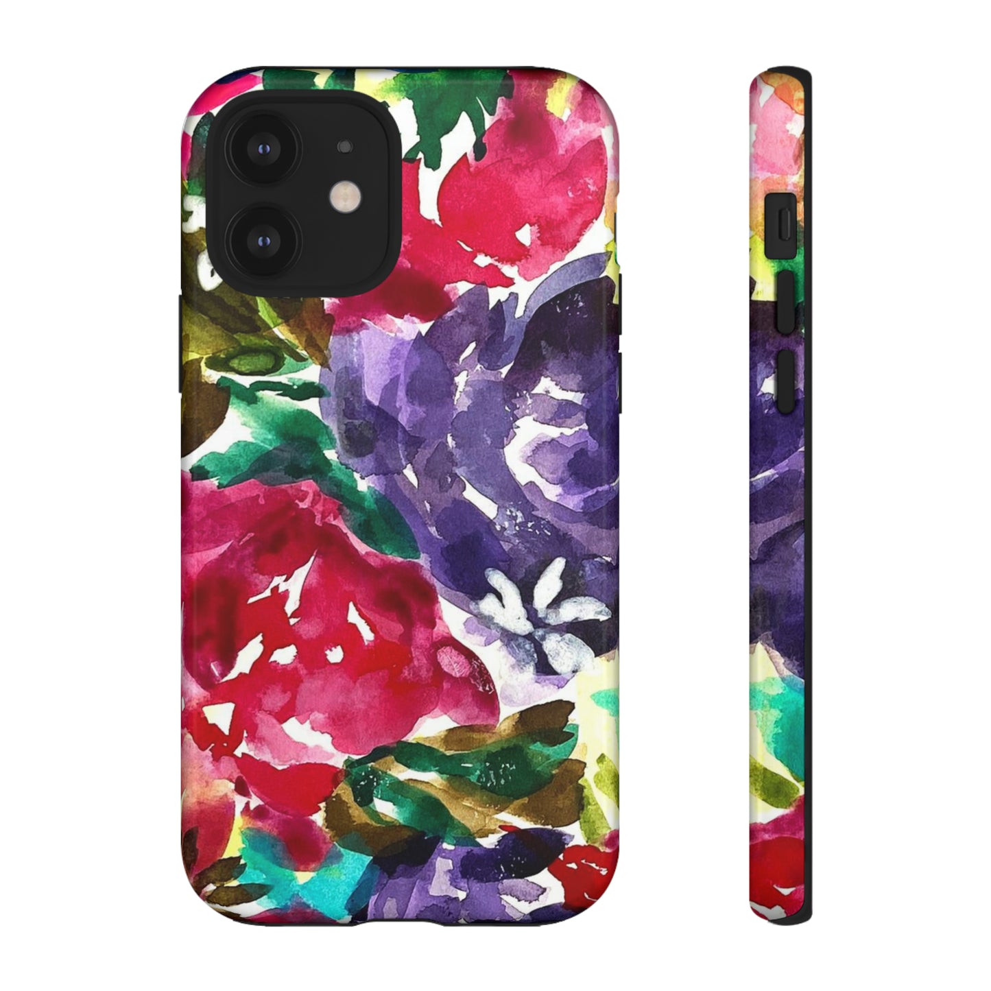 Floral Fusion Tough Phone Case