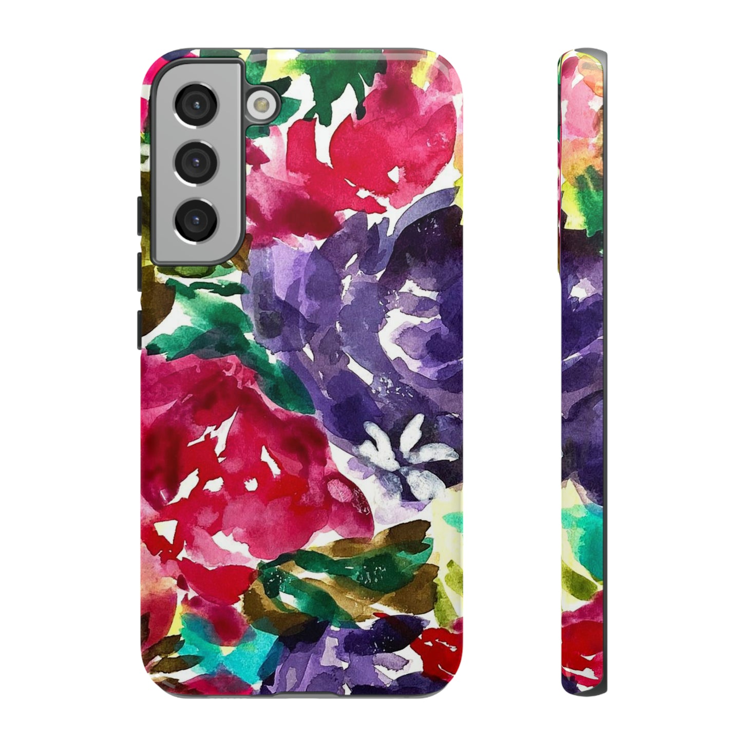 Floral Fusion Tough Phone Case