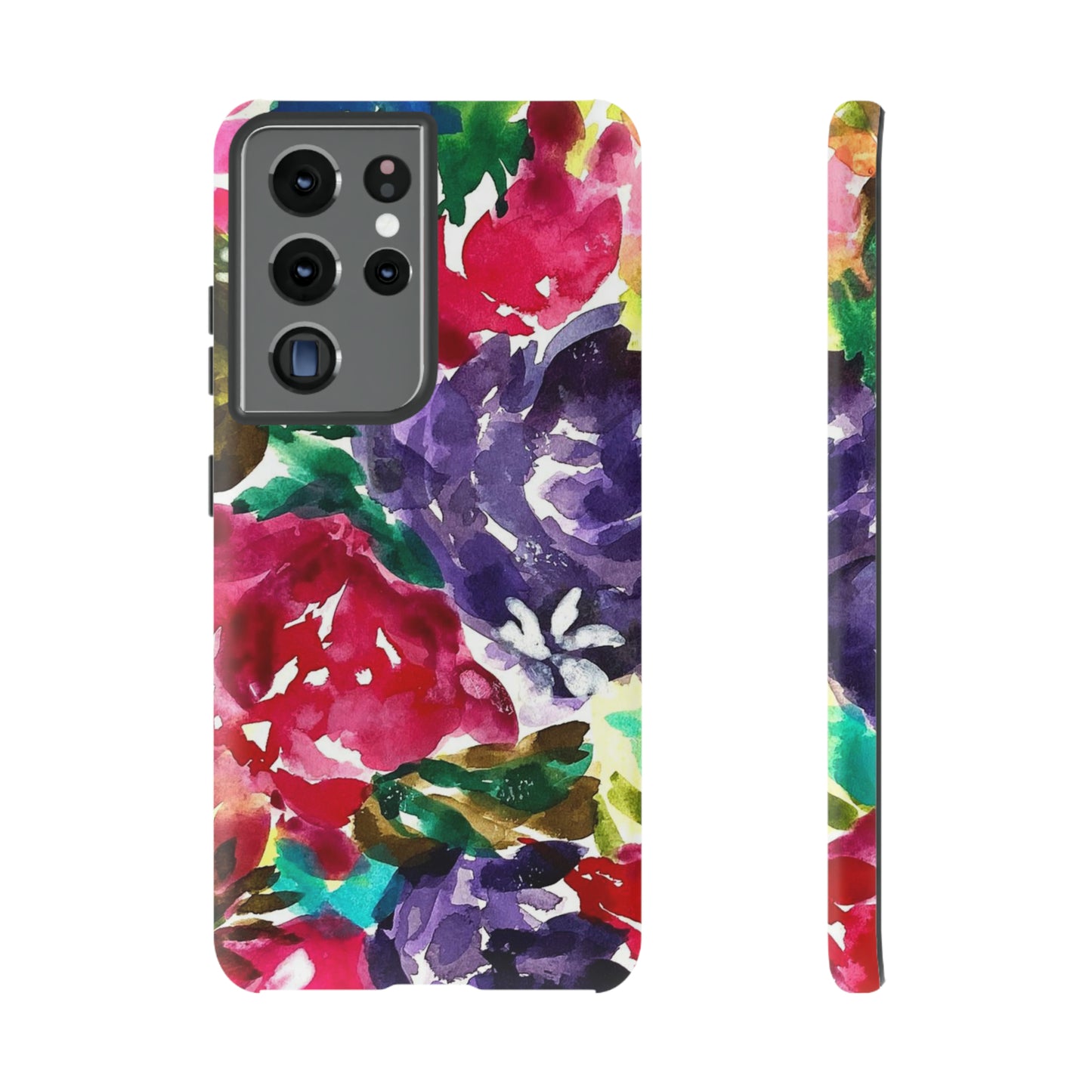 Floral Fusion Tough Phone Case