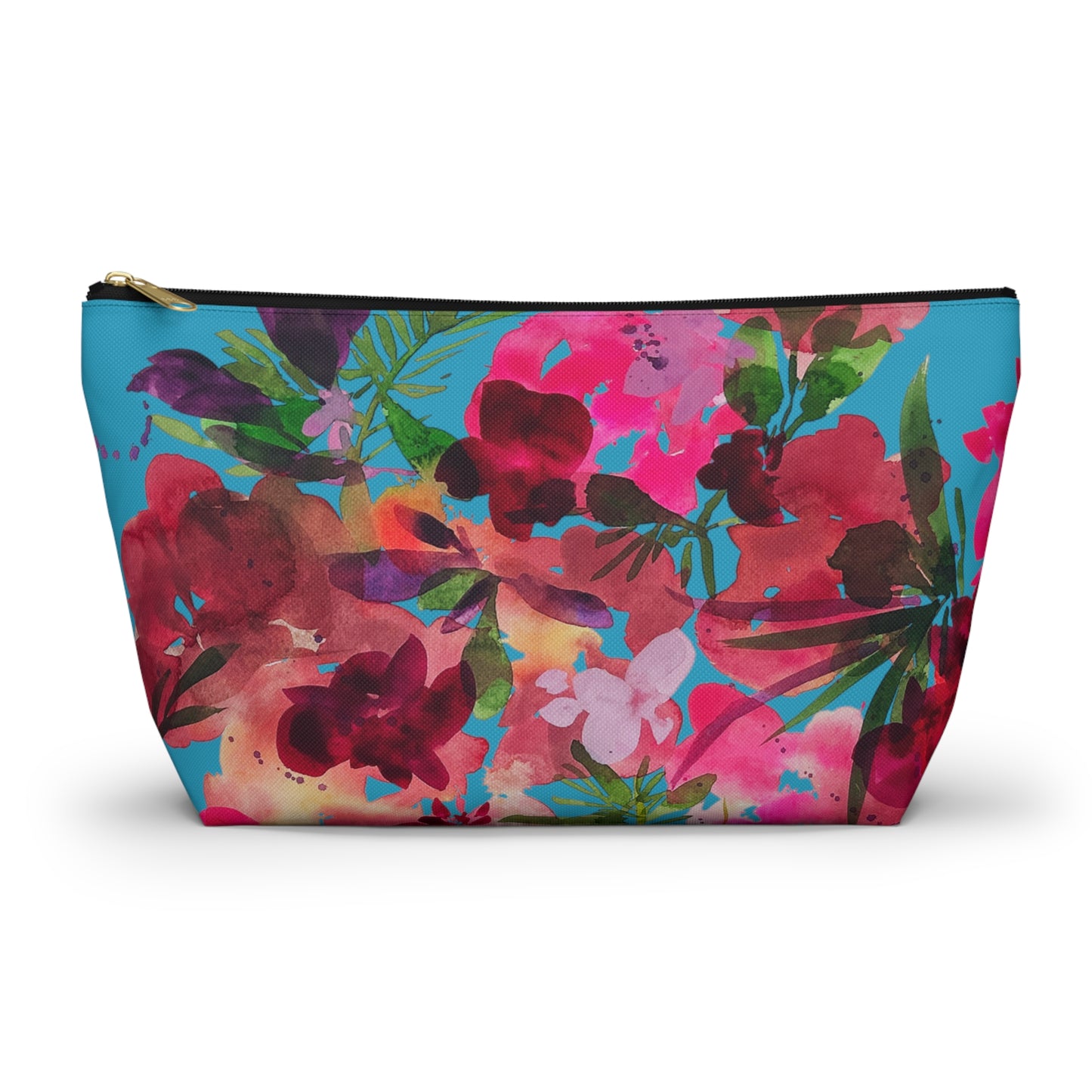 MayFlowers Turquoise Accessory Bag