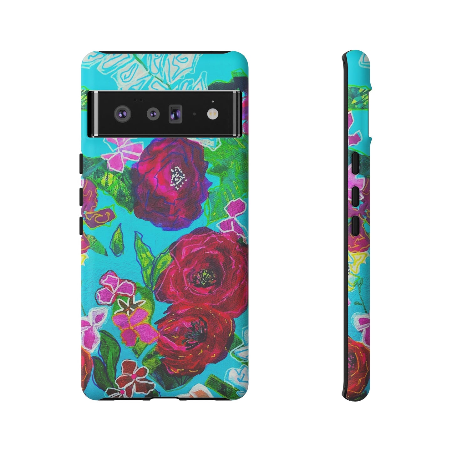 Bora Bora Flora Tough Phone Case