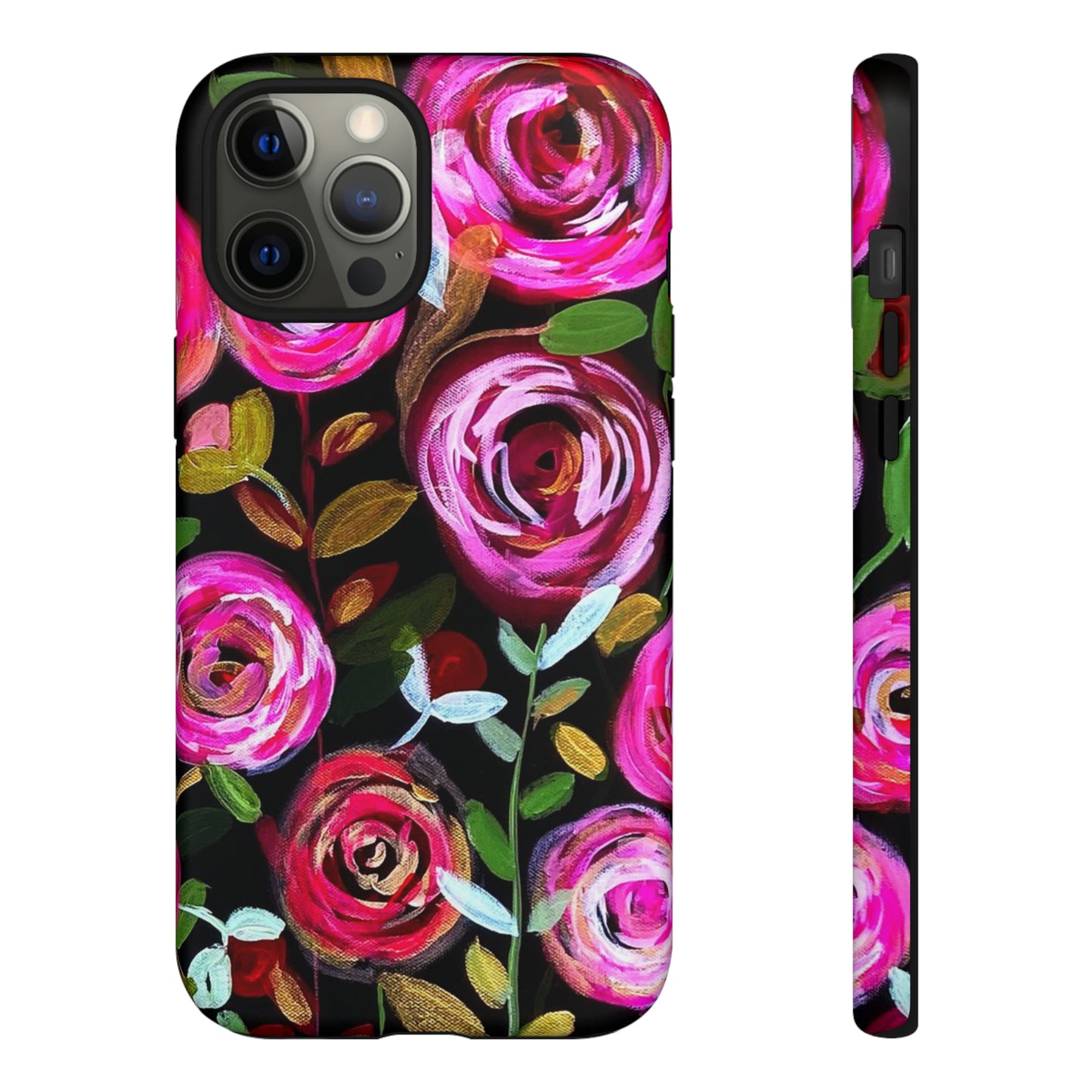 Midnight Blossoms Tough Phone Case