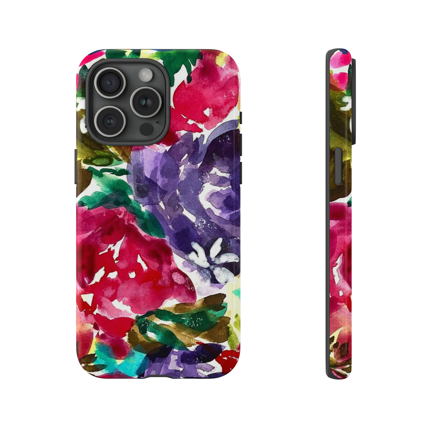 Floral Fusion Tough Phone Case