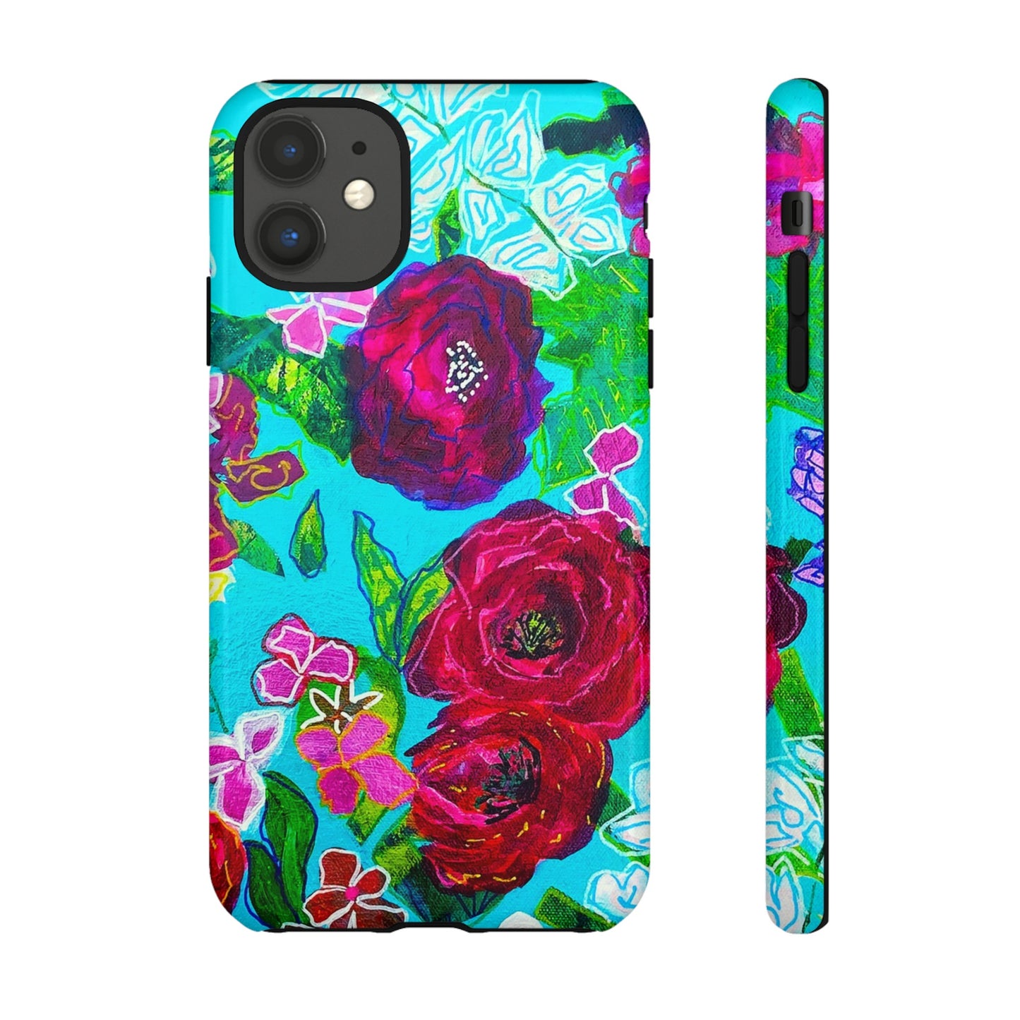 Bora Bora Flora Tough Phone Case