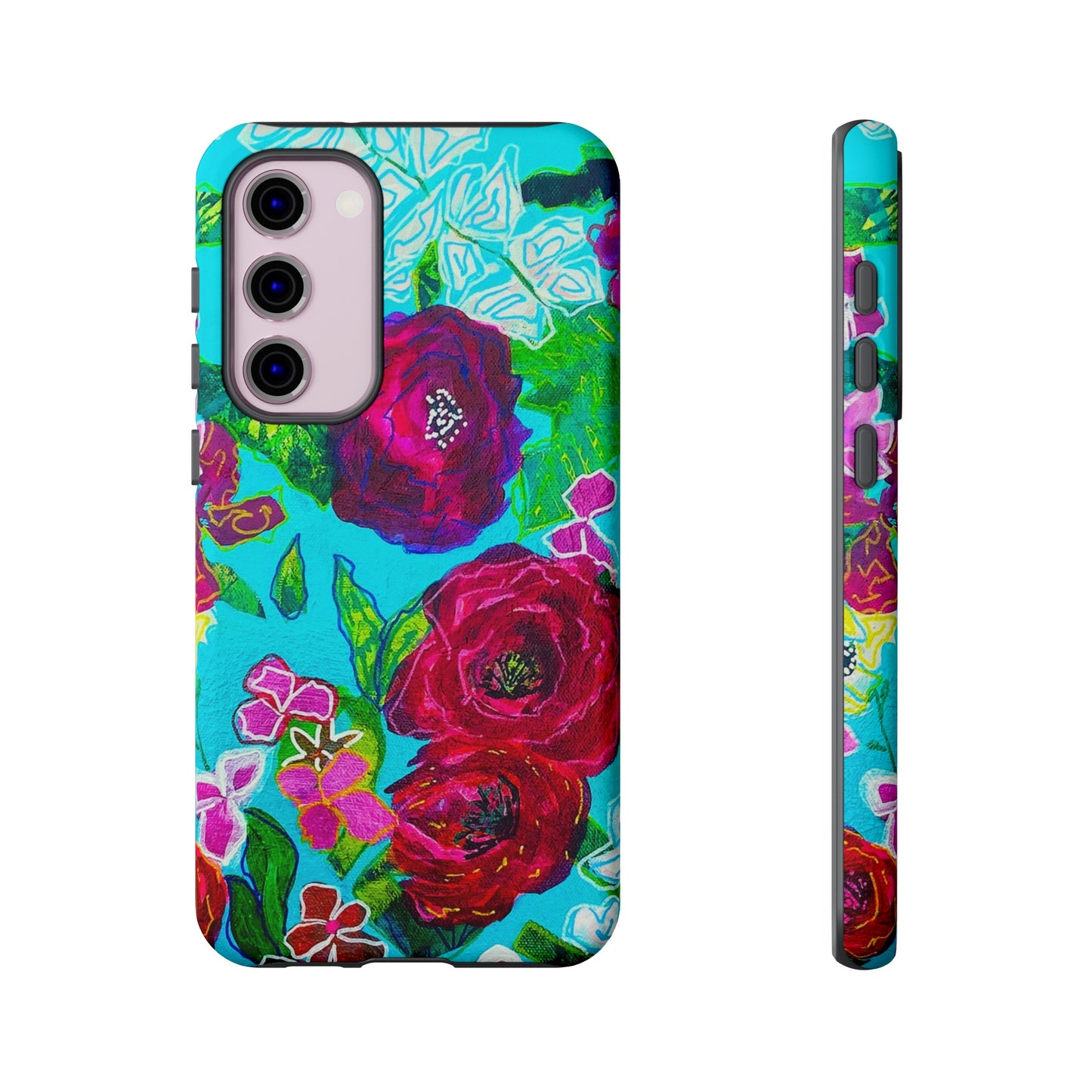 Bora Bora Flora Tough Phone Case