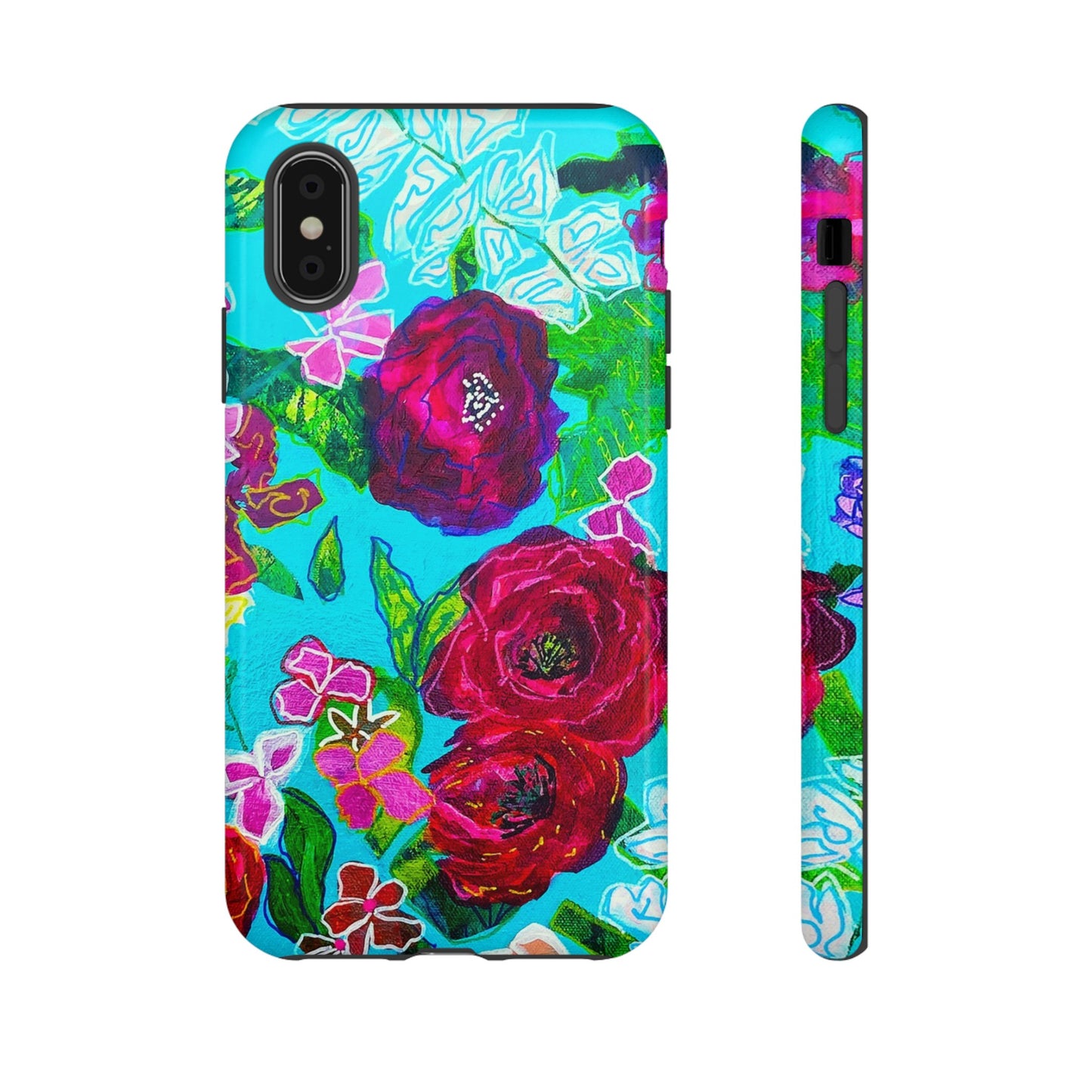 Bora Bora Flora Tough Phone Case