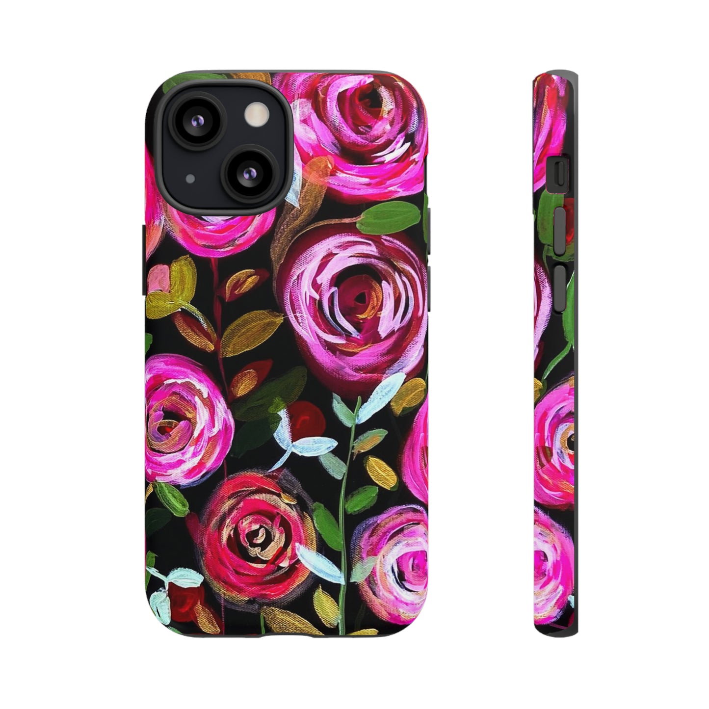 Midnight Blossoms Tough Phone Case