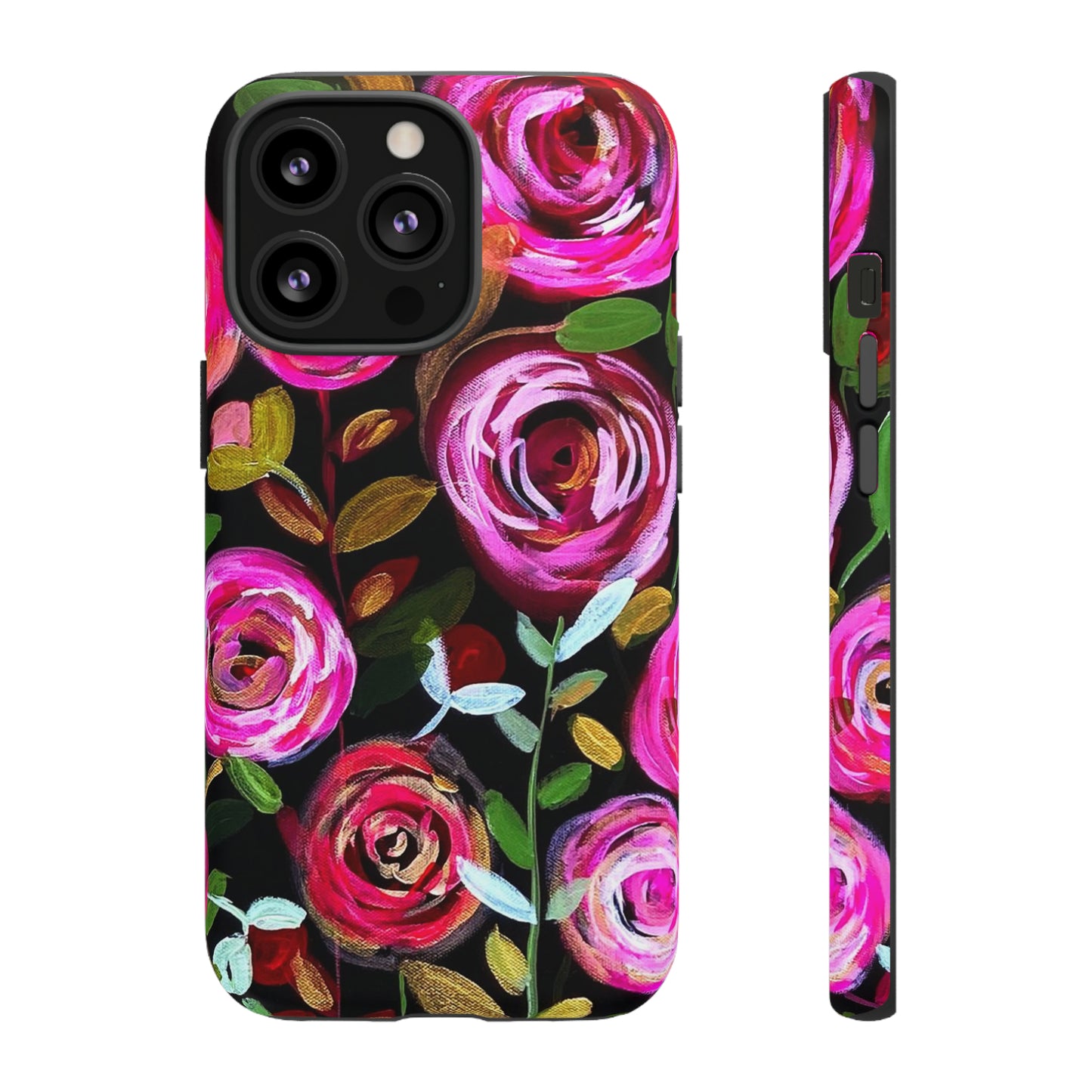 Midnight Blossoms Tough Phone Case