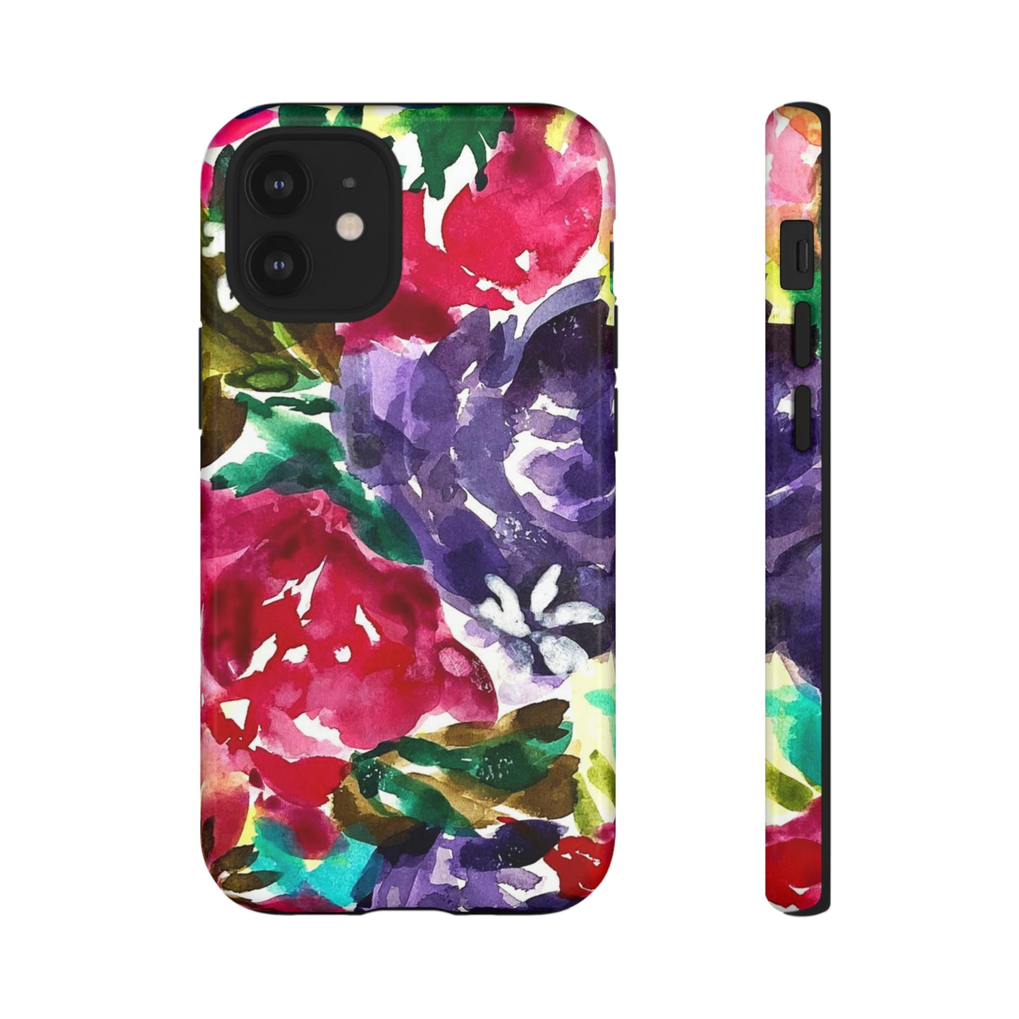 Floral Fusion Tough Phone Case