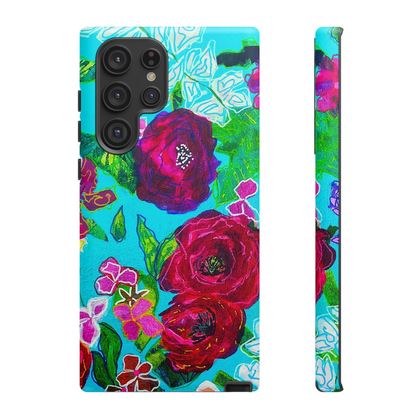 Bora Bora Flora Tough Phone Case