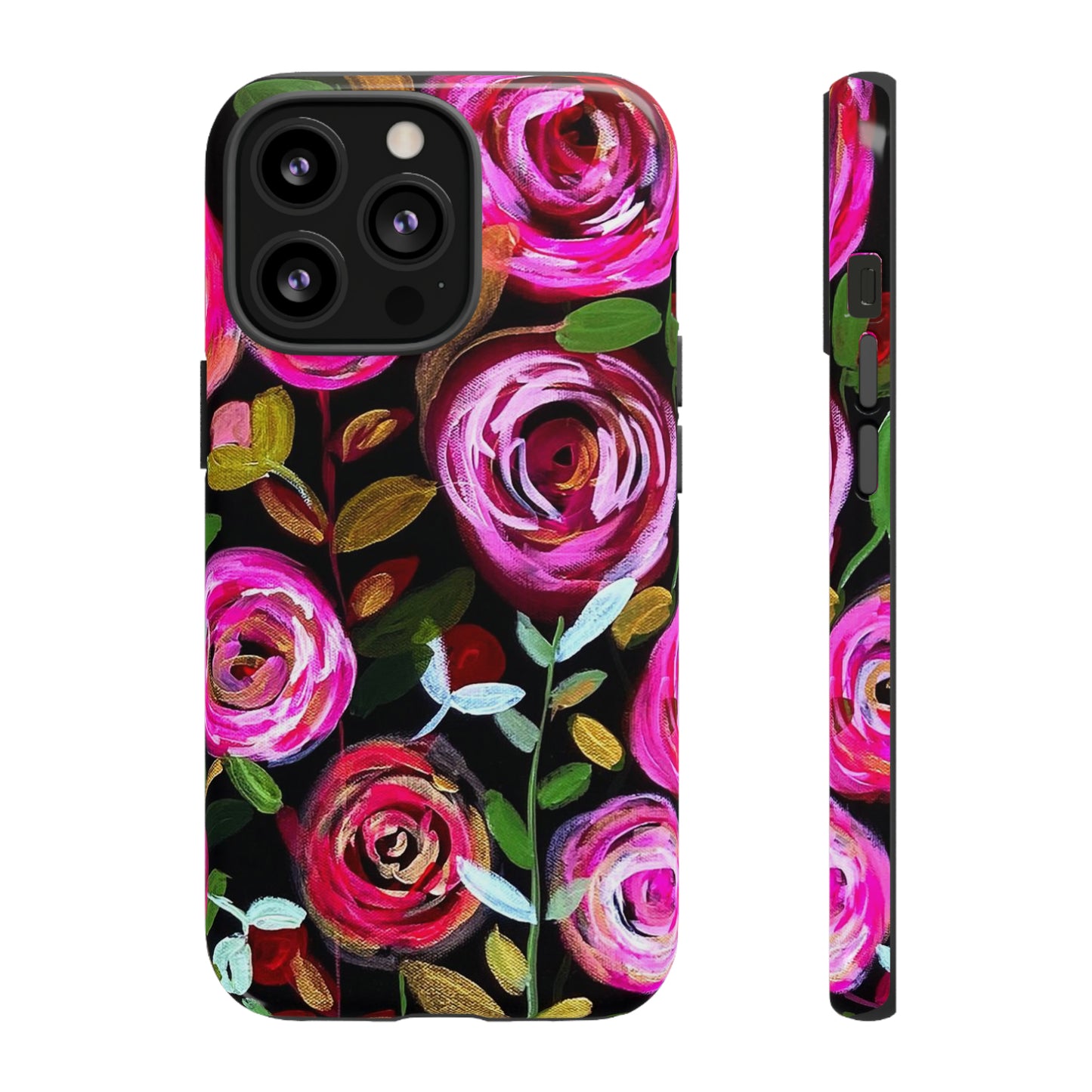 Midnight Blossoms Tough Phone Case