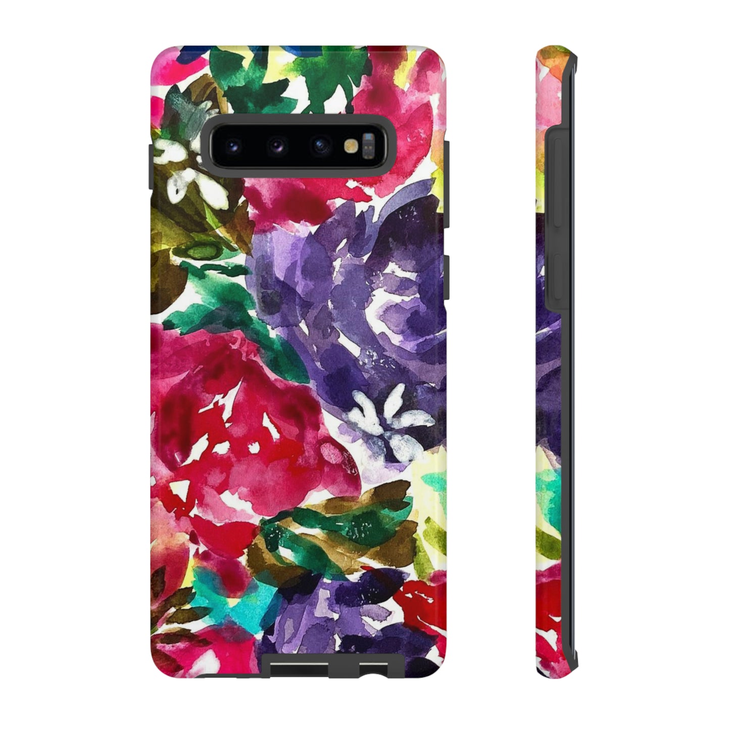 Floral Fusion Tough Phone Case