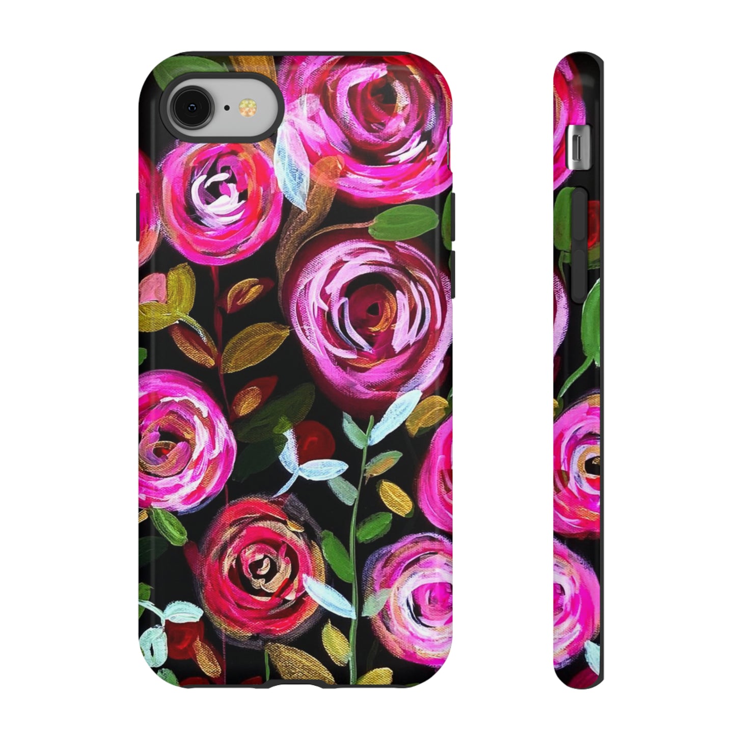 Midnight Blossoms Tough Phone Case