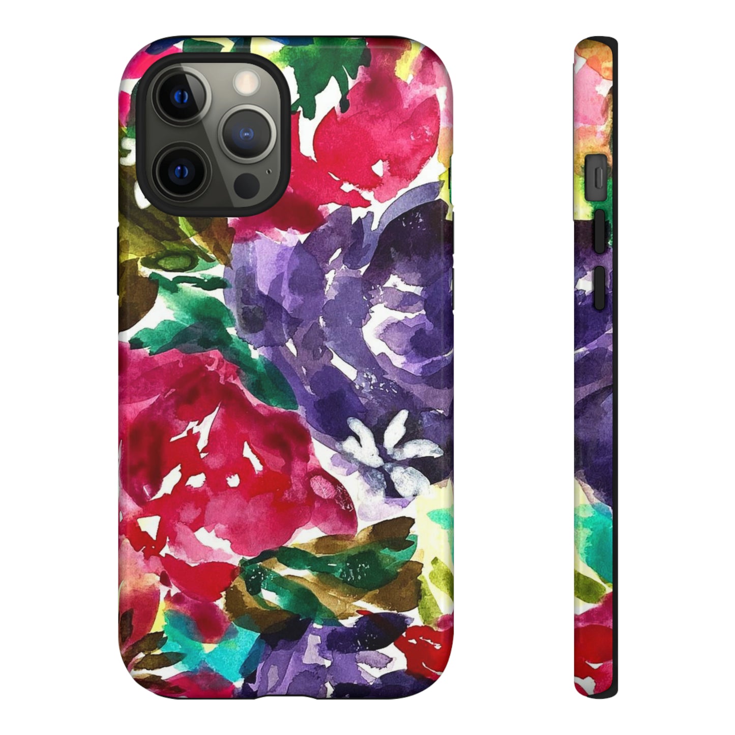 Floral Fusion Tough Phone Case