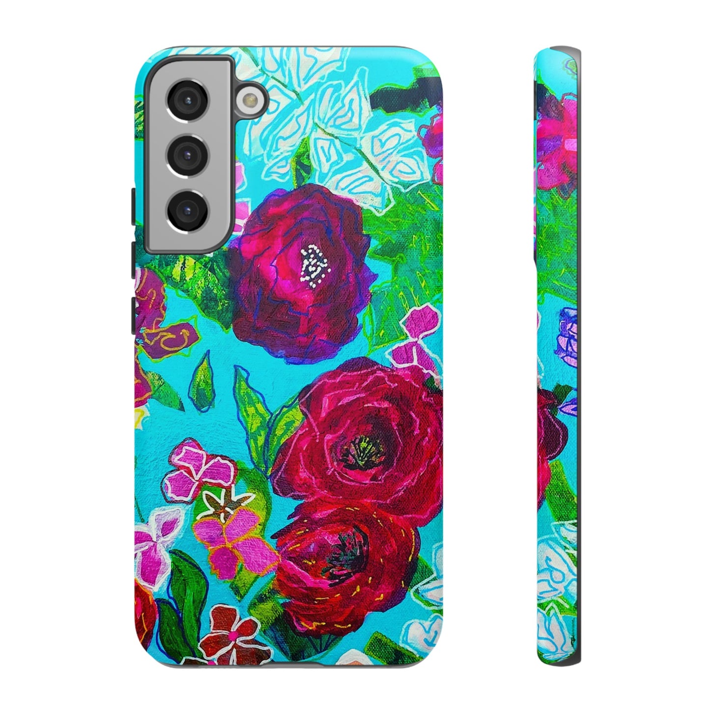 Bora Bora Flora Tough Phone Case