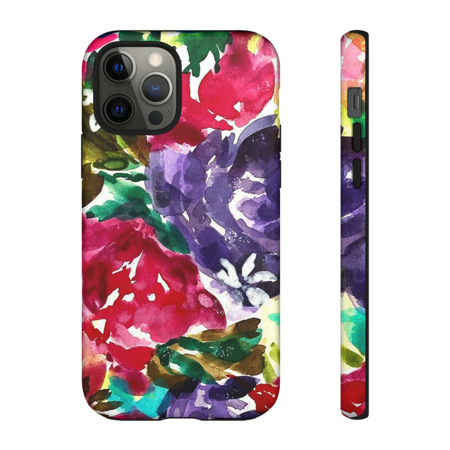 Floral Fusion Tough Phone Case