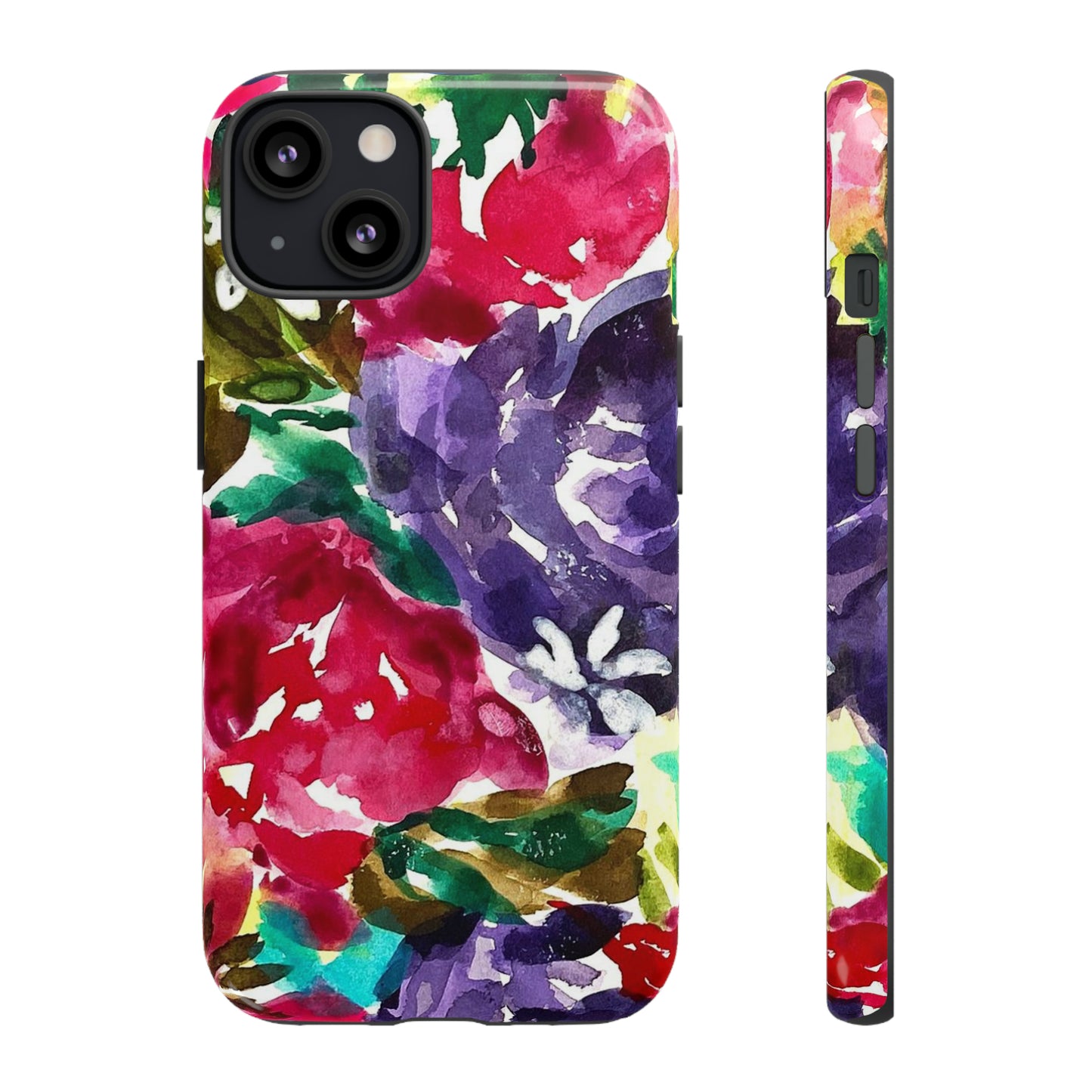 Floral Fusion Tough Phone Case