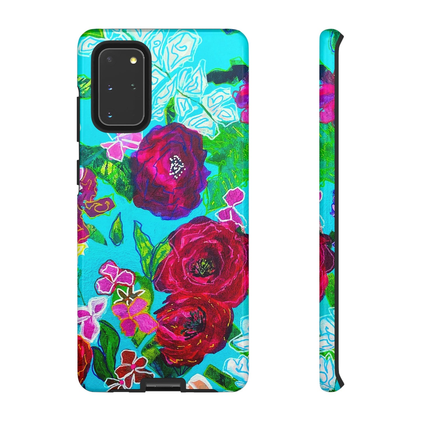 Bora Bora Flora Tough Phone Case